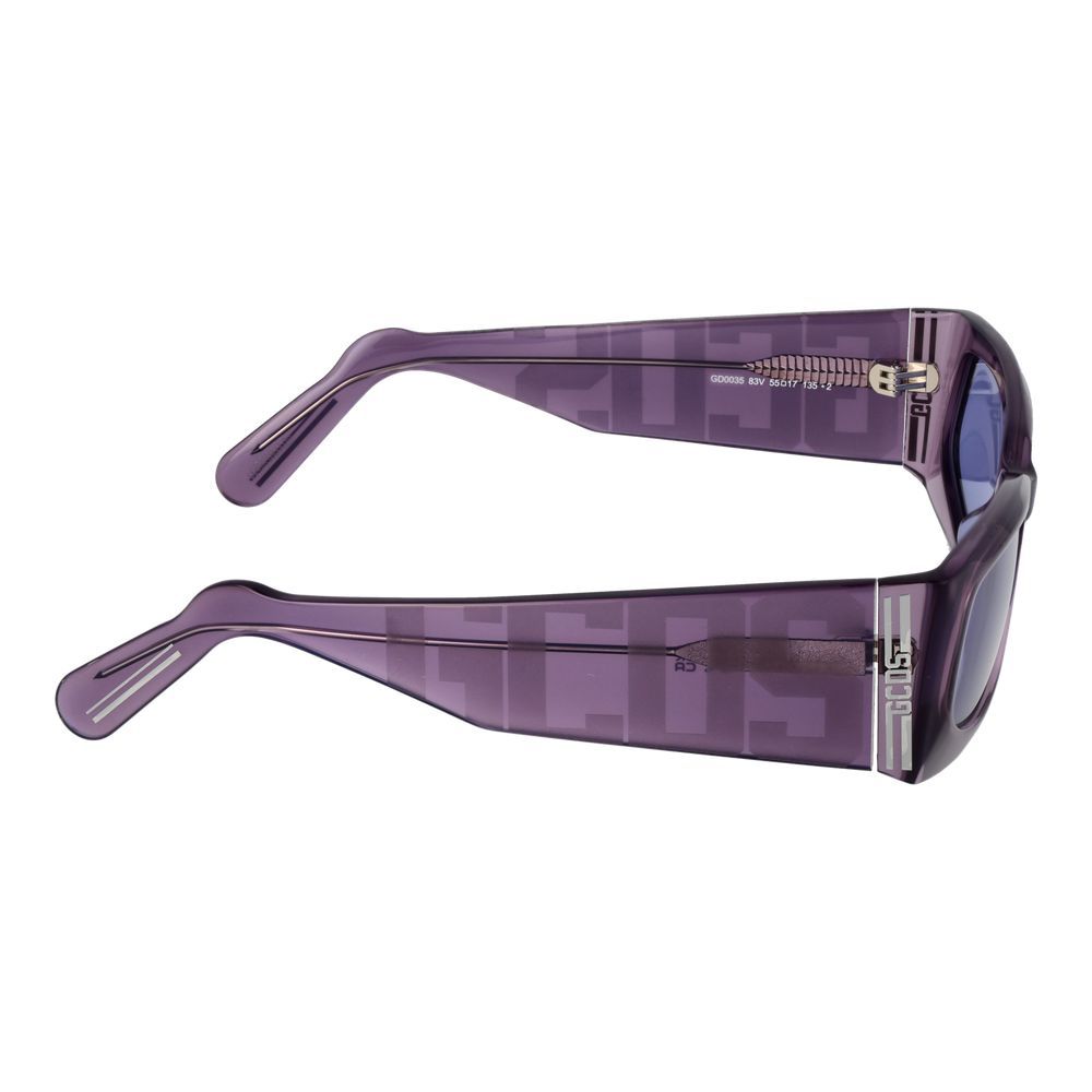 GCDS Purple Acetate Sunglasses - GCDS - Modalova