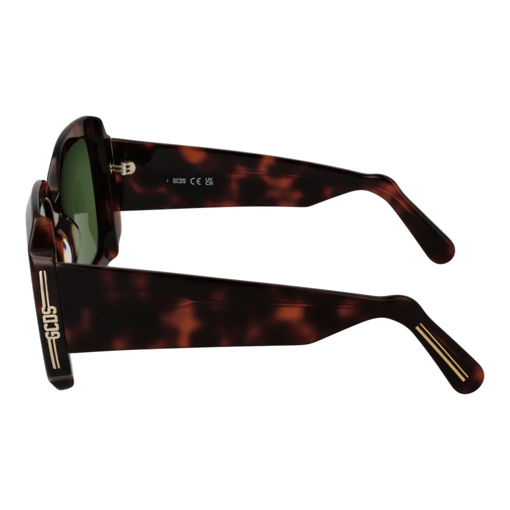 GCDS Brown Plastic Sunglasses - GCDS - Modalova