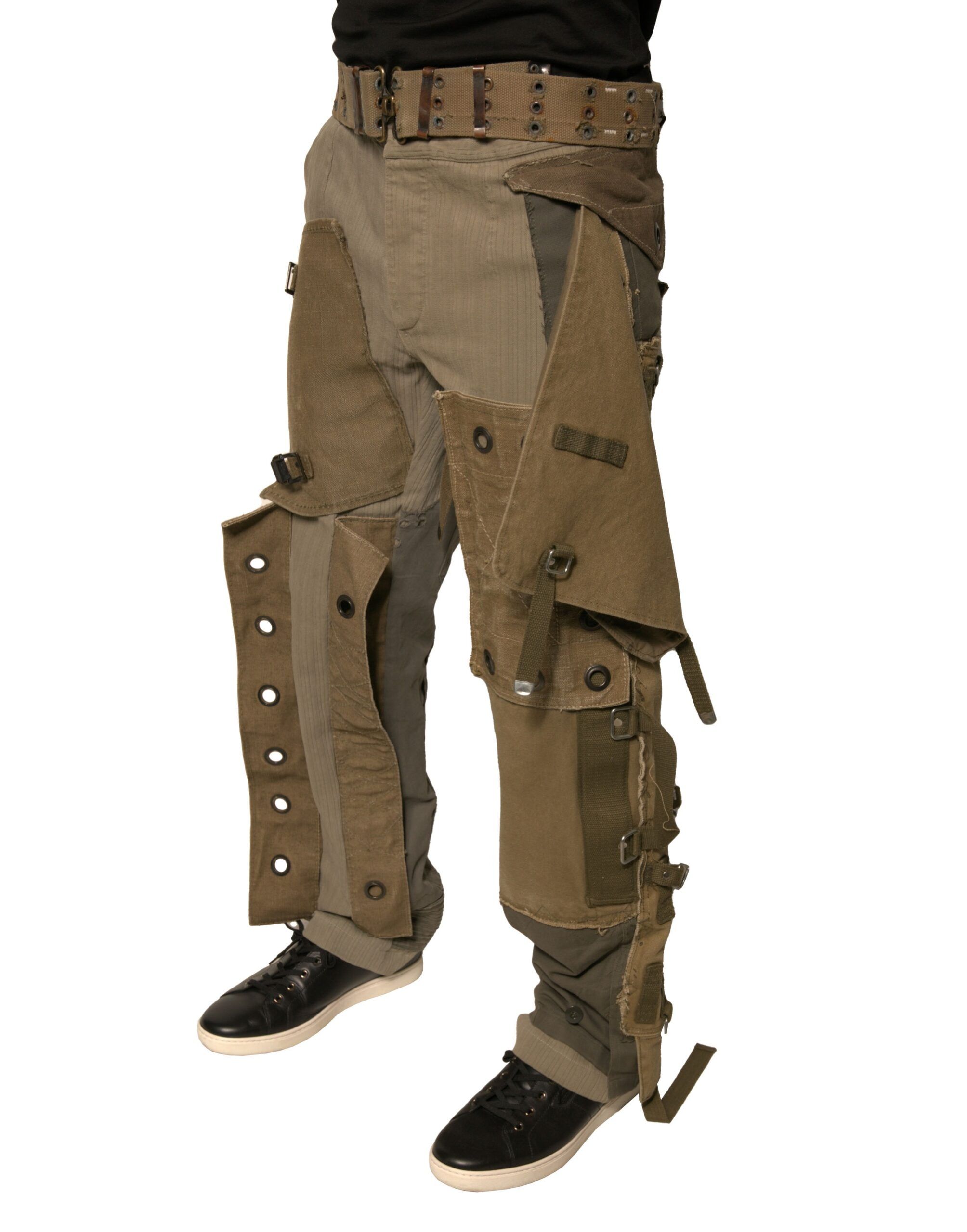 Reconstructed Flight Cargo Men's Pants - Dolce & Gabbana - Modalova