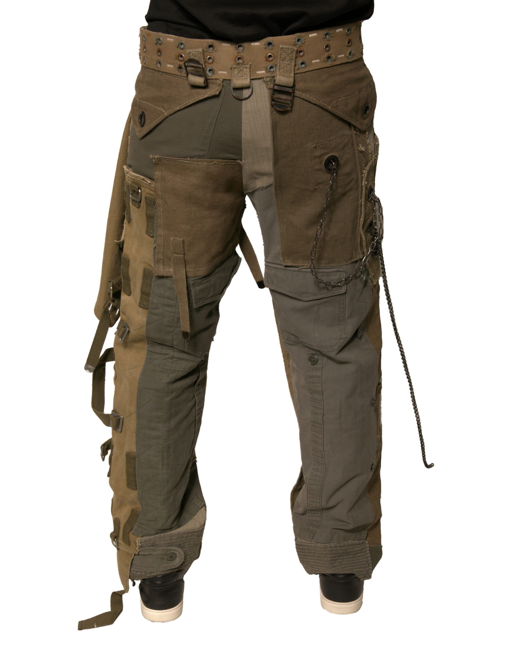 Reconstructed Flight Cargo Men's Pants - Dolce & Gabbana - Modalova