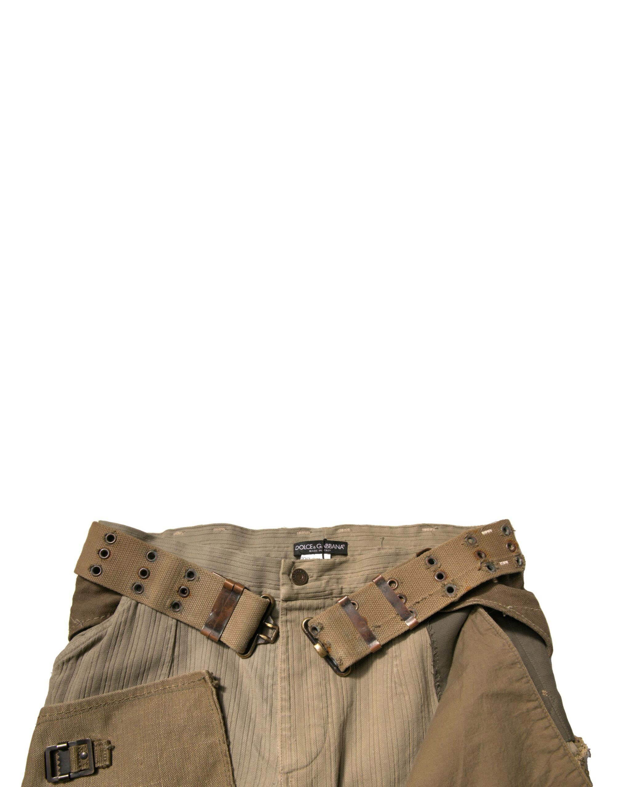 Reconstructed Flight Cargo Men's Pants - Dolce & Gabbana - Modalova