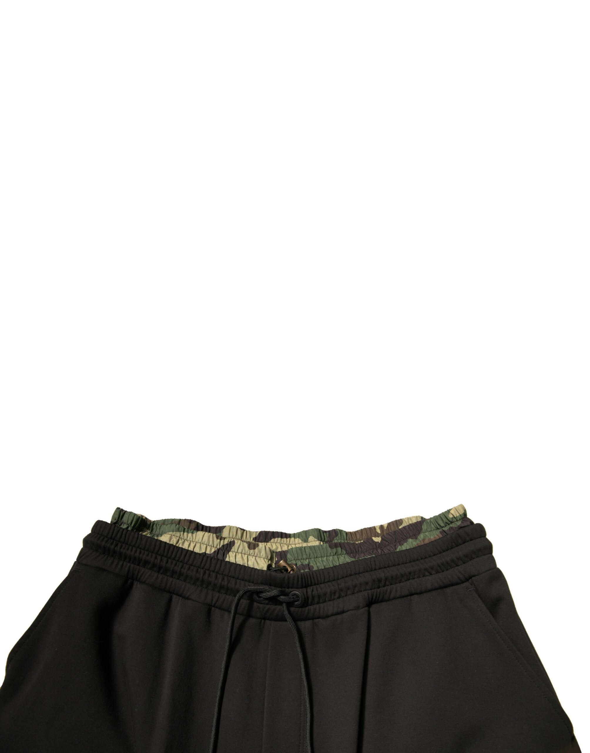 Black Camouflage Cotton Jogger Cargo Men's Pants - Dolce & Gabbana - Modalova