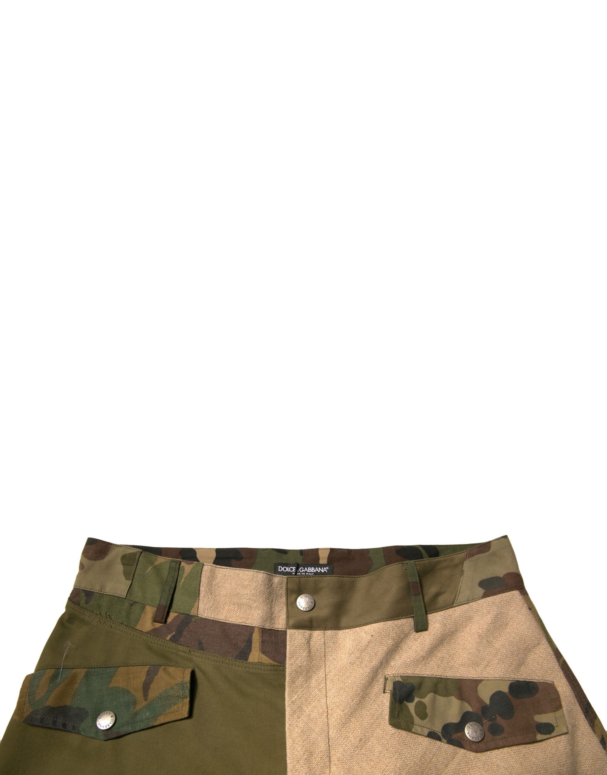 Patchwork Flight Cargo Men's Pants (Pre-Owned) - Dolce & Gabbana - Modalova