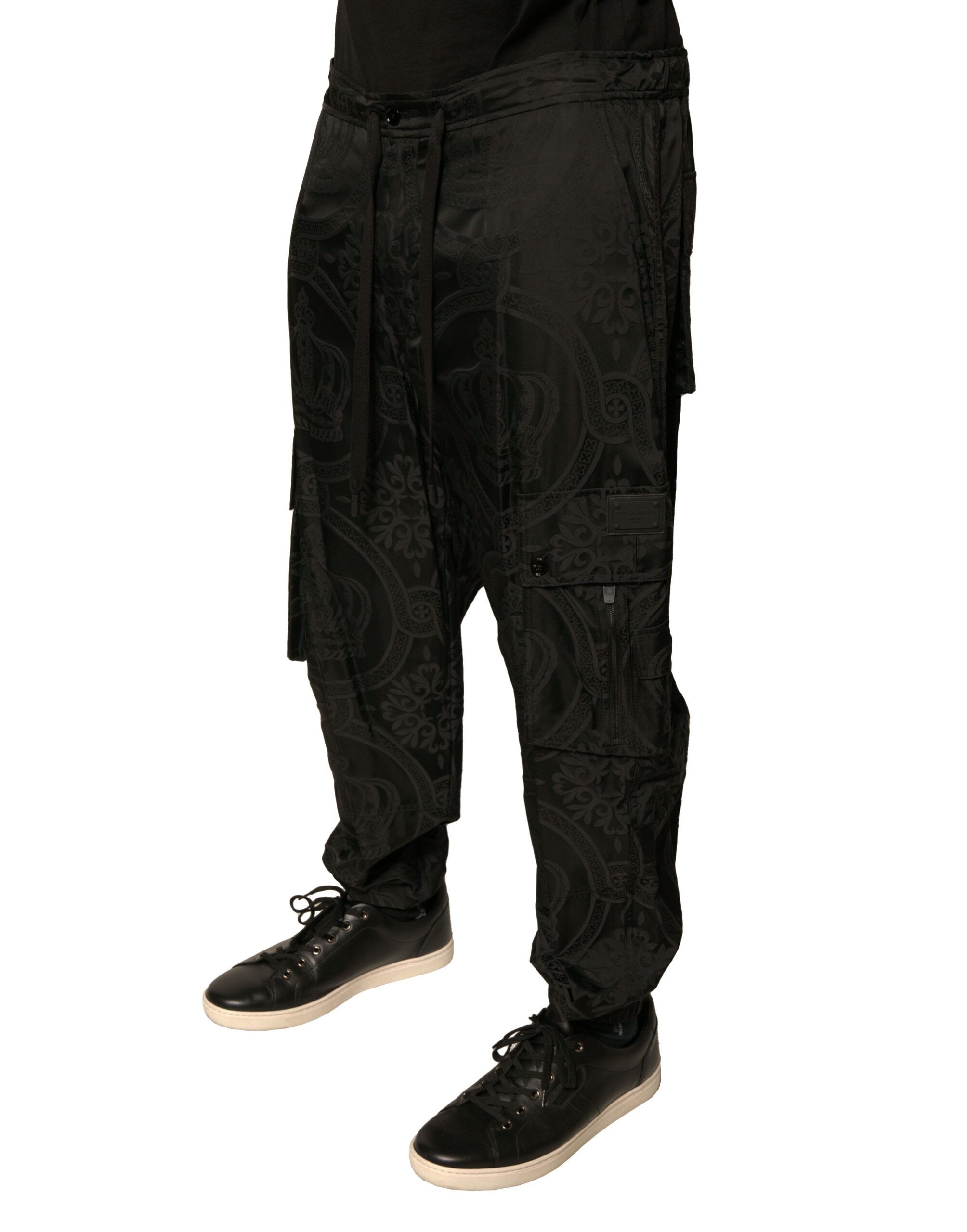 Crown Nylon Jogger SweatMen's Men's Pants (Pre-Owned) - Dolce & Gabbana - Modalova