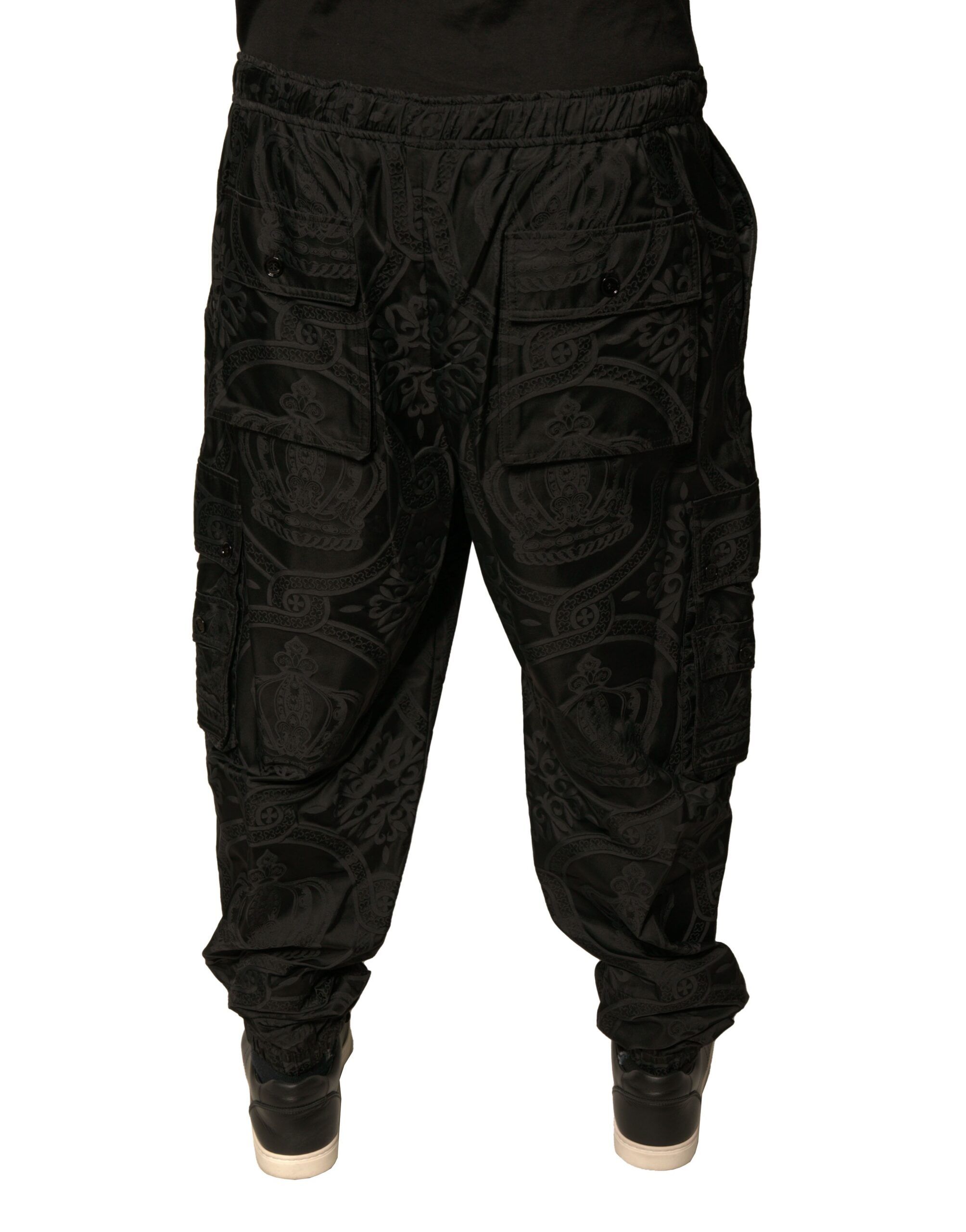 Crown Nylon Jogger SweatMen's Men's Pants (Pre-Owned) - Dolce & Gabbana - Modalova