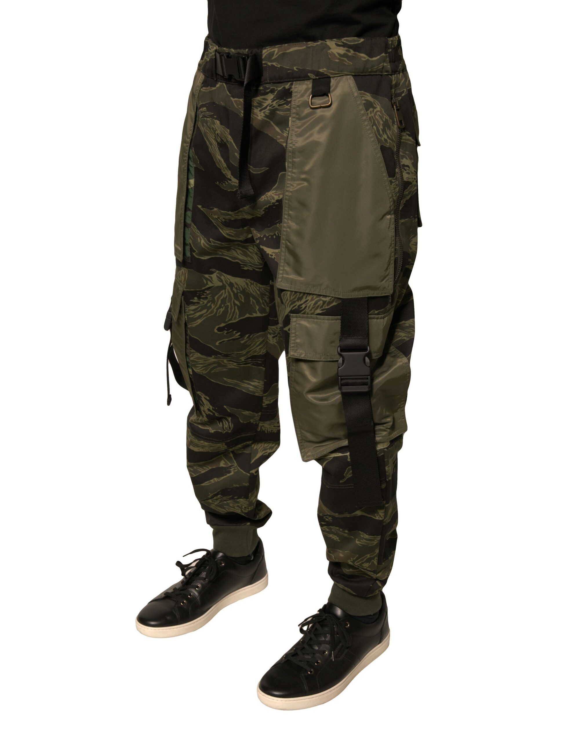 Cotton Jogger Cargo Men's Pants - Dolce & Gabbana - Modalova
