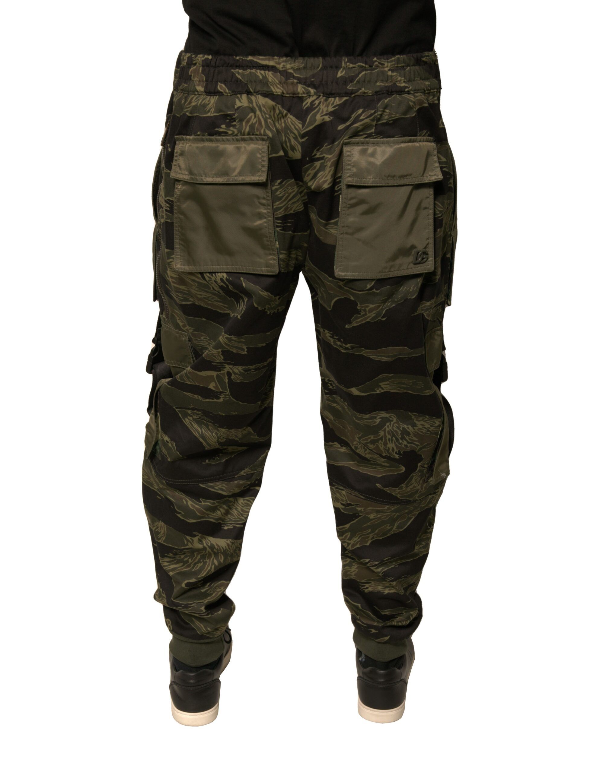 Cotton Jogger Cargo Men's Pants - Dolce & Gabbana - Modalova