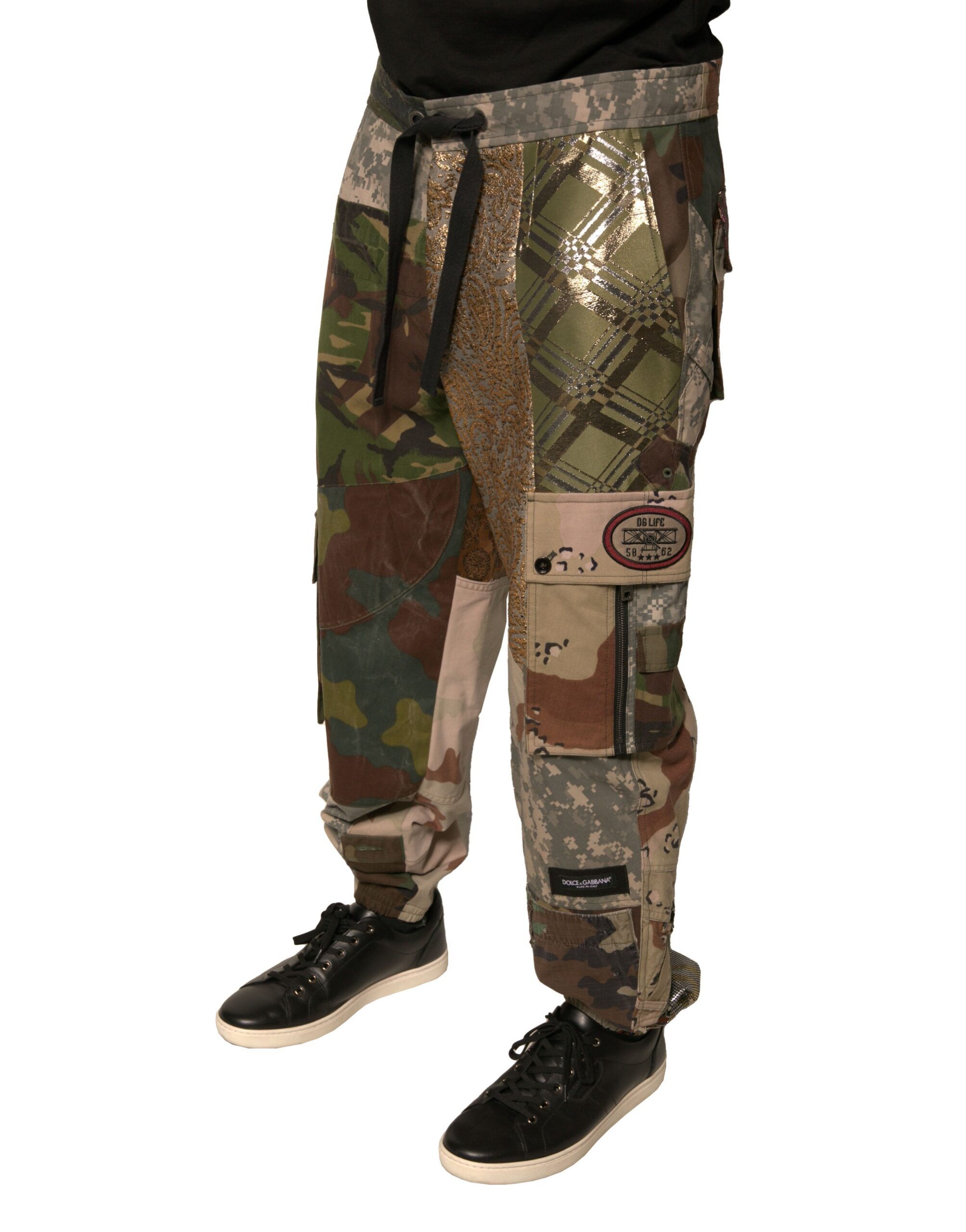 Patchwork Men Jogger Men's Pants (Pre-Owned) - Dolce & Gabbana - Modalova