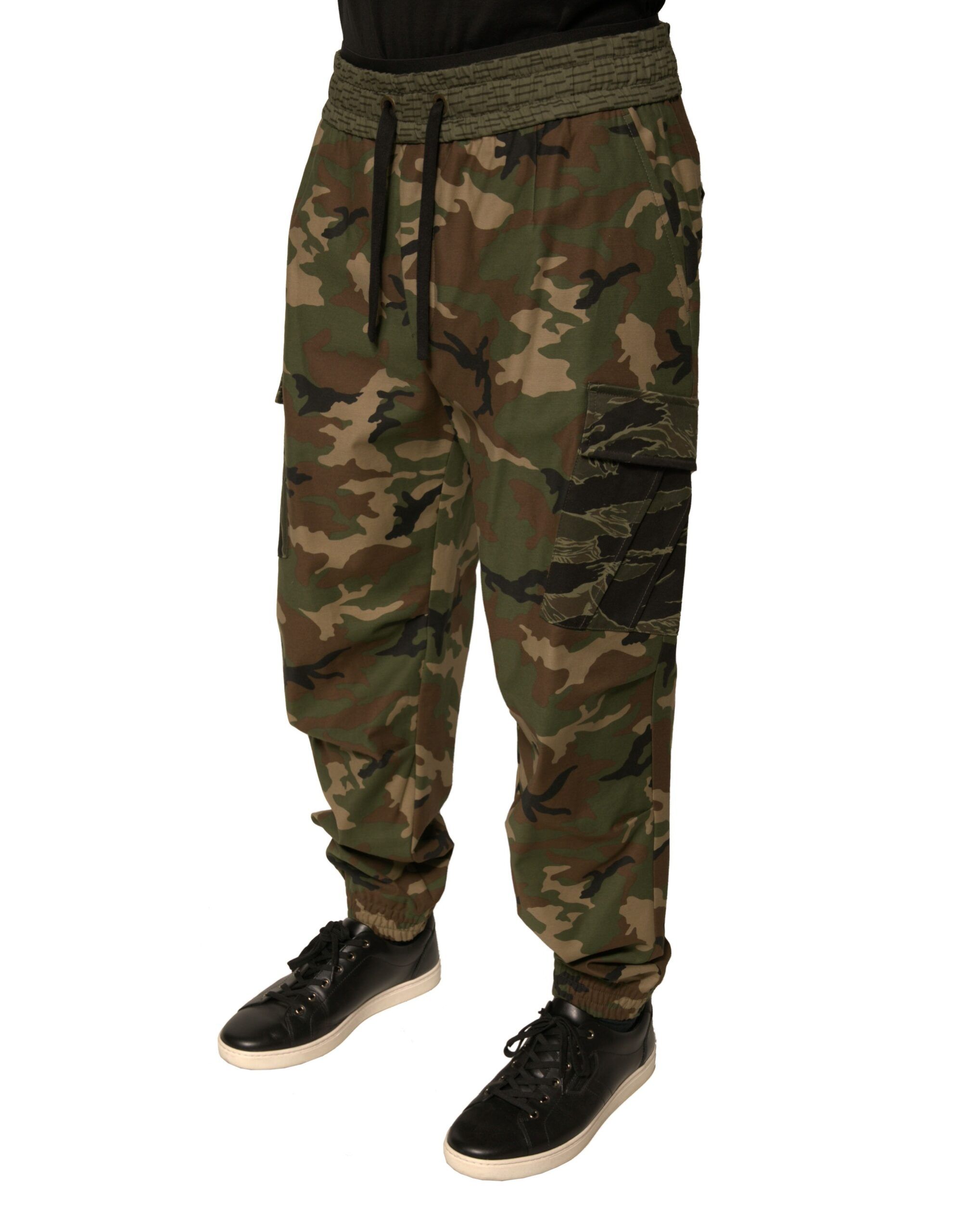 Camouflage Cargo SweatMen's Men's Pants - Dolce & Gabbana - Modalova