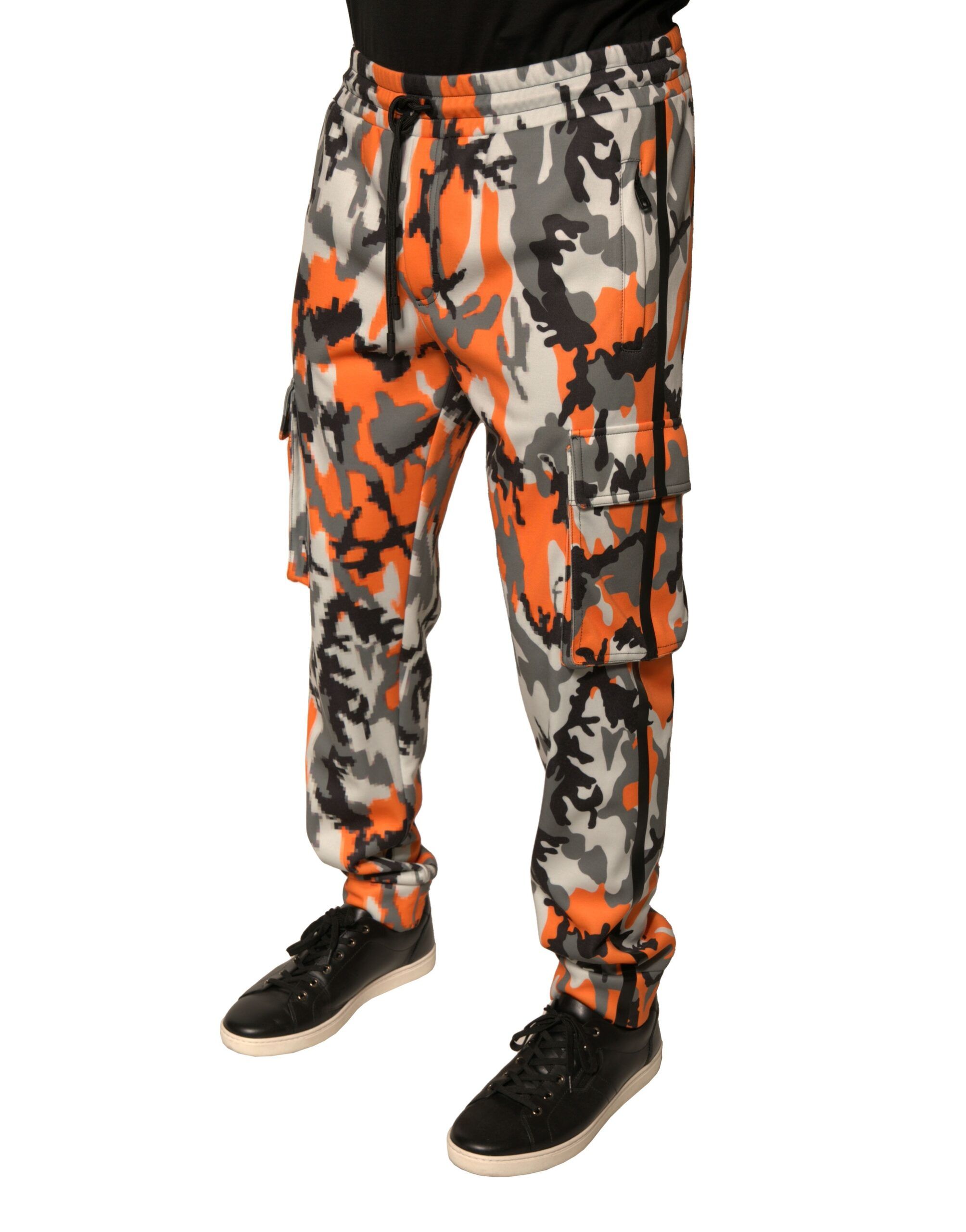 Camouflage Cargo Jogger Men's Pants - Dolce & Gabbana - Modalova