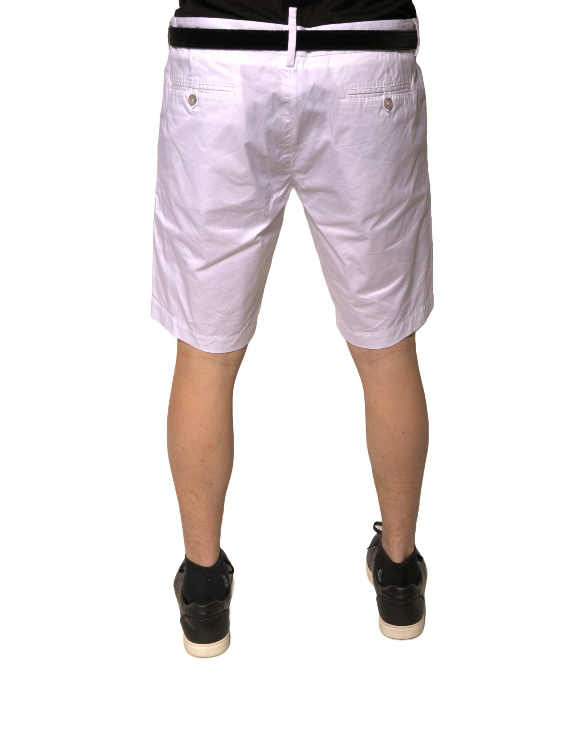 Chinos Cotton Stretch Casual Men's Shorts - Dolce & Gabbana - Modalova