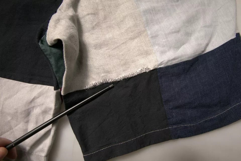 Patchwork Linen Men Chino Men's Shorts (Pre-Owned) - Dolce & Gabbana - Modalova