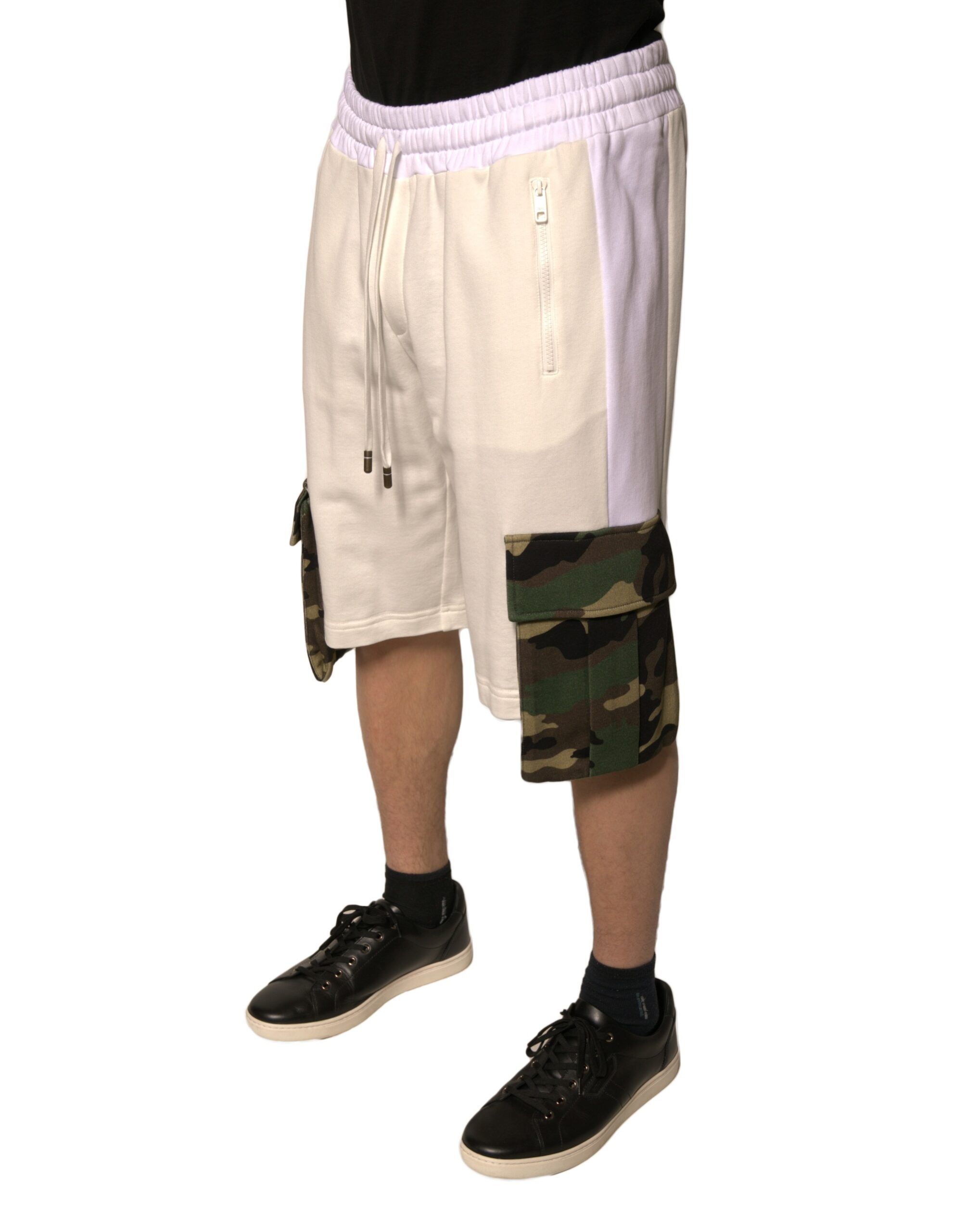 Cotton Men Casual Cargo Bermuda Men's Shorts - Dolce & Gabbana - Modalova