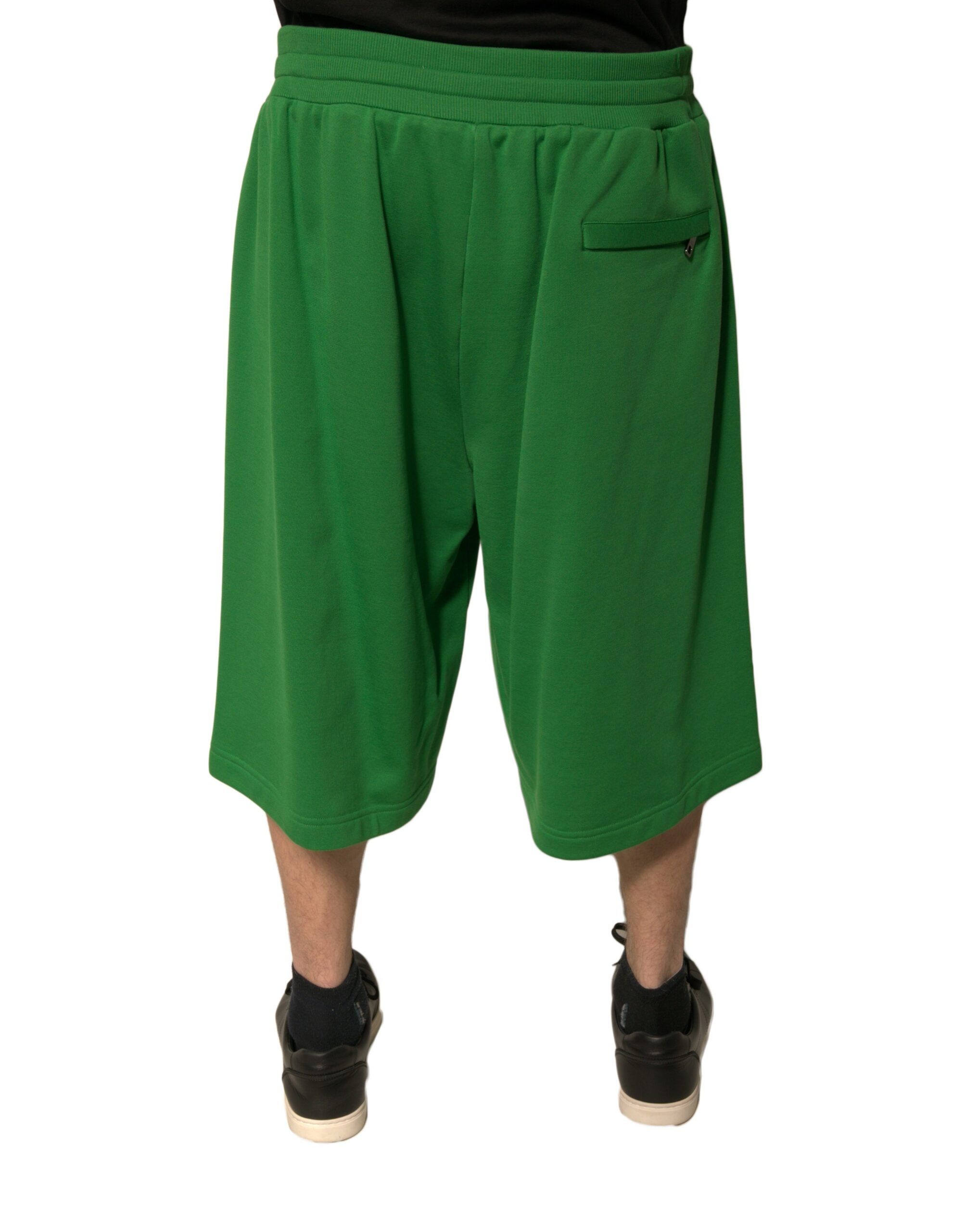 Cotton Blend Men Bermuda Men's Shorts - Dolce & Gabbana - Modalova