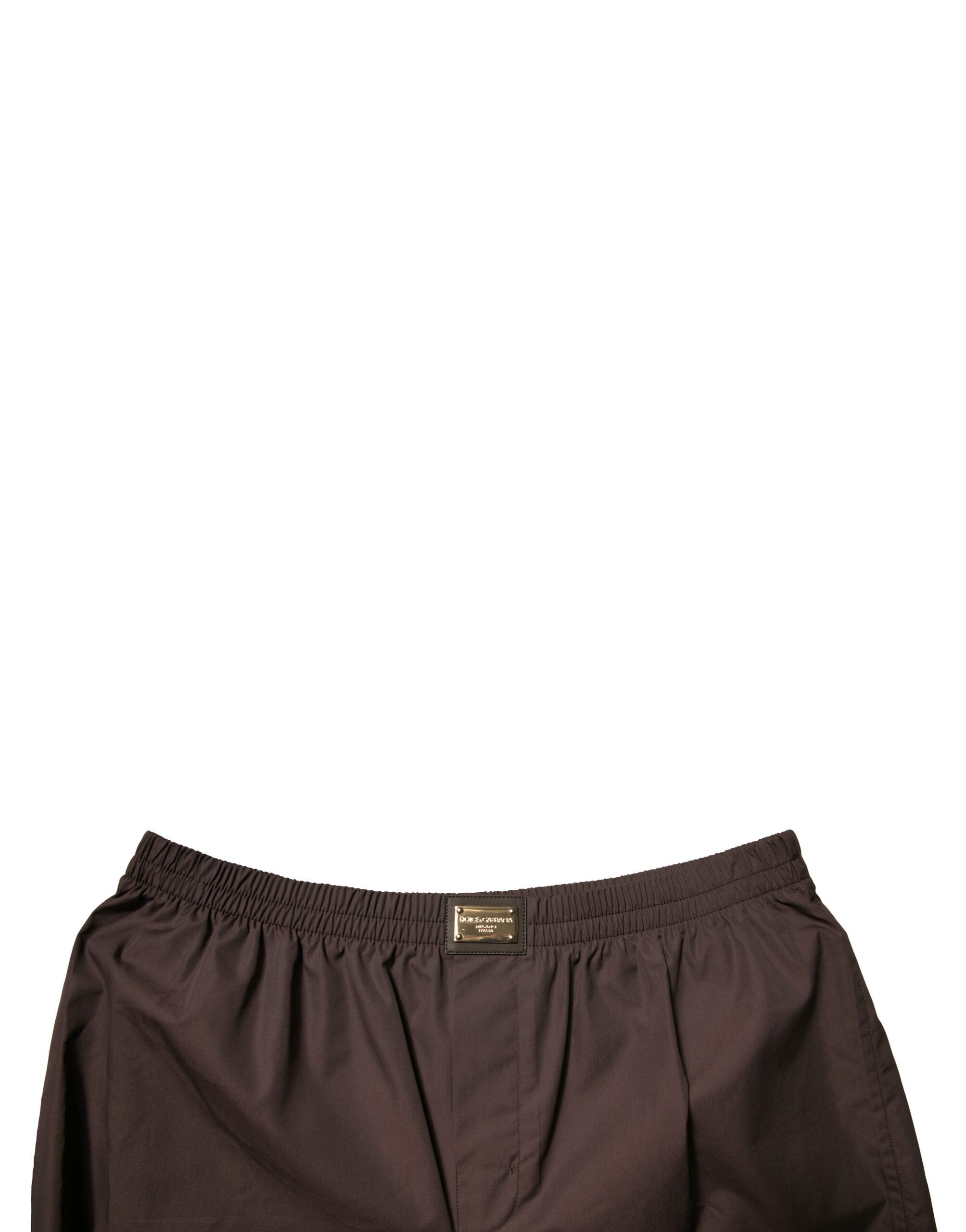 Cotton Blend Men Mid Waist Men's Shorts - Dolce & Gabbana - Modalova