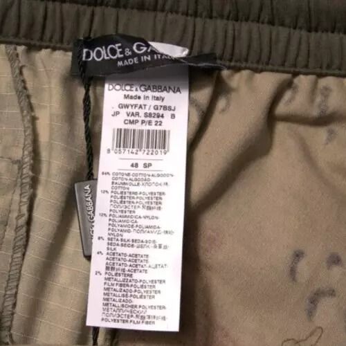 Patchwork Cotton Jogger SweatMen's Men's Pants - Dolce & Gabbana - Modalova