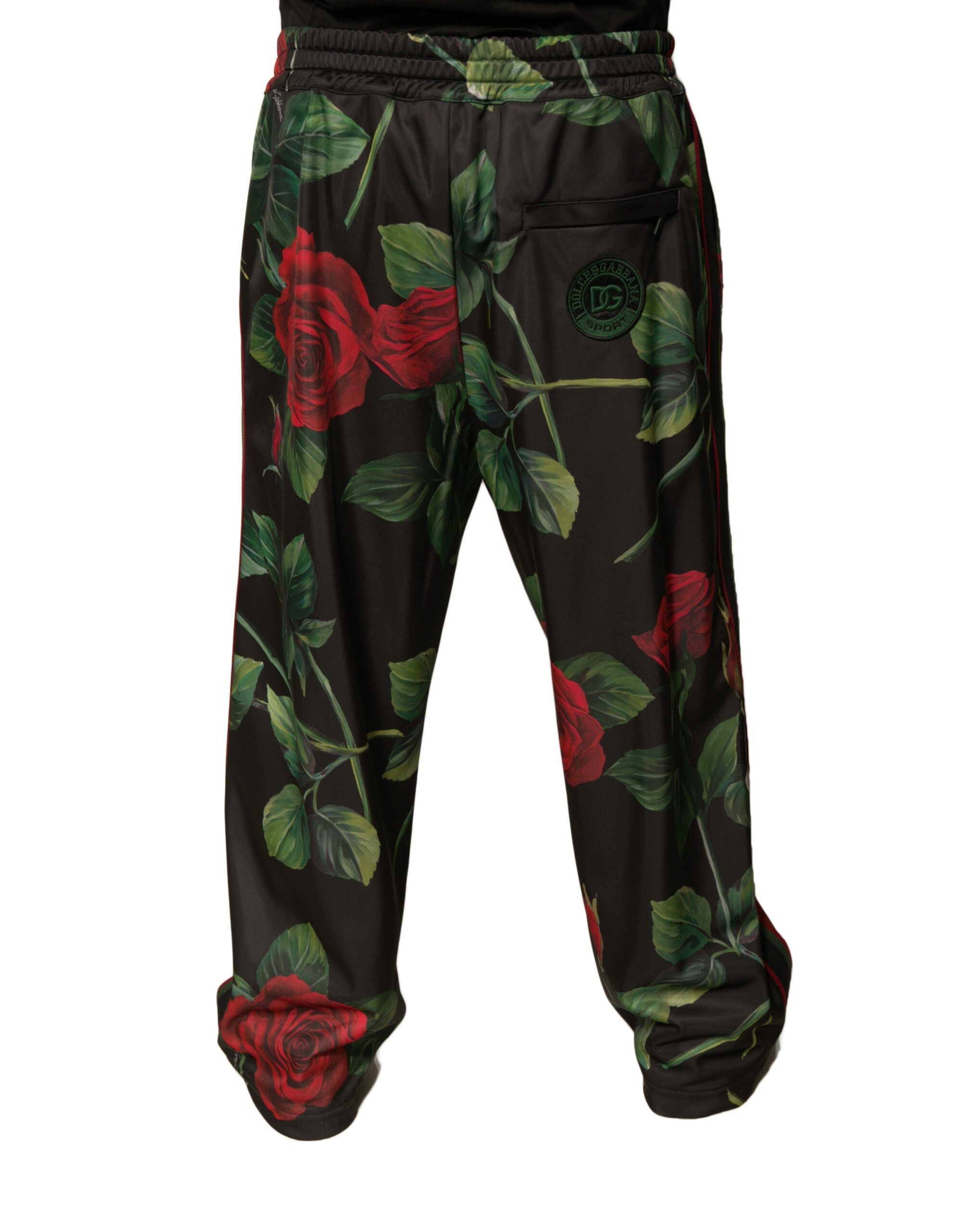 Floral Polyester Jogger SweatMen's Men's Pants - Dolce & Gabbana - Modalova