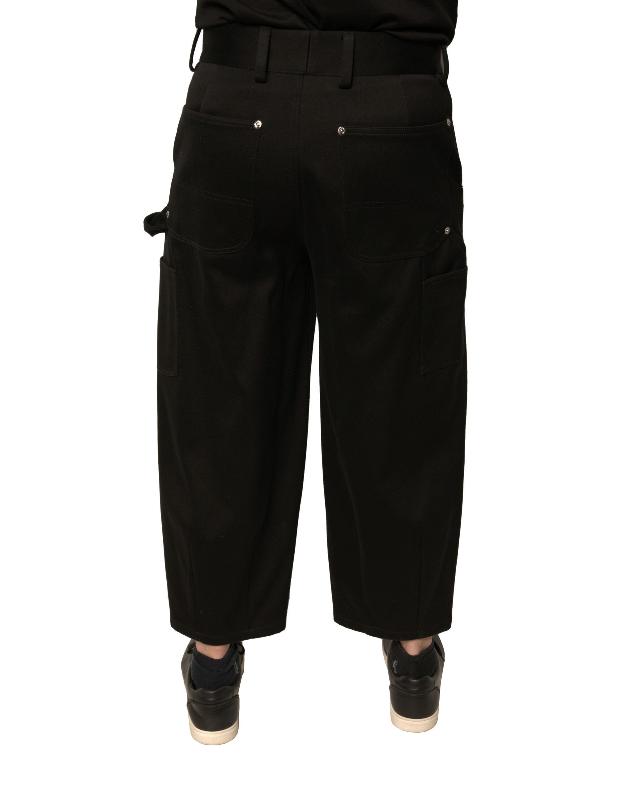 Cotton Mid Waist Cropped Men's Pants - Dolce & Gabbana - Modalova