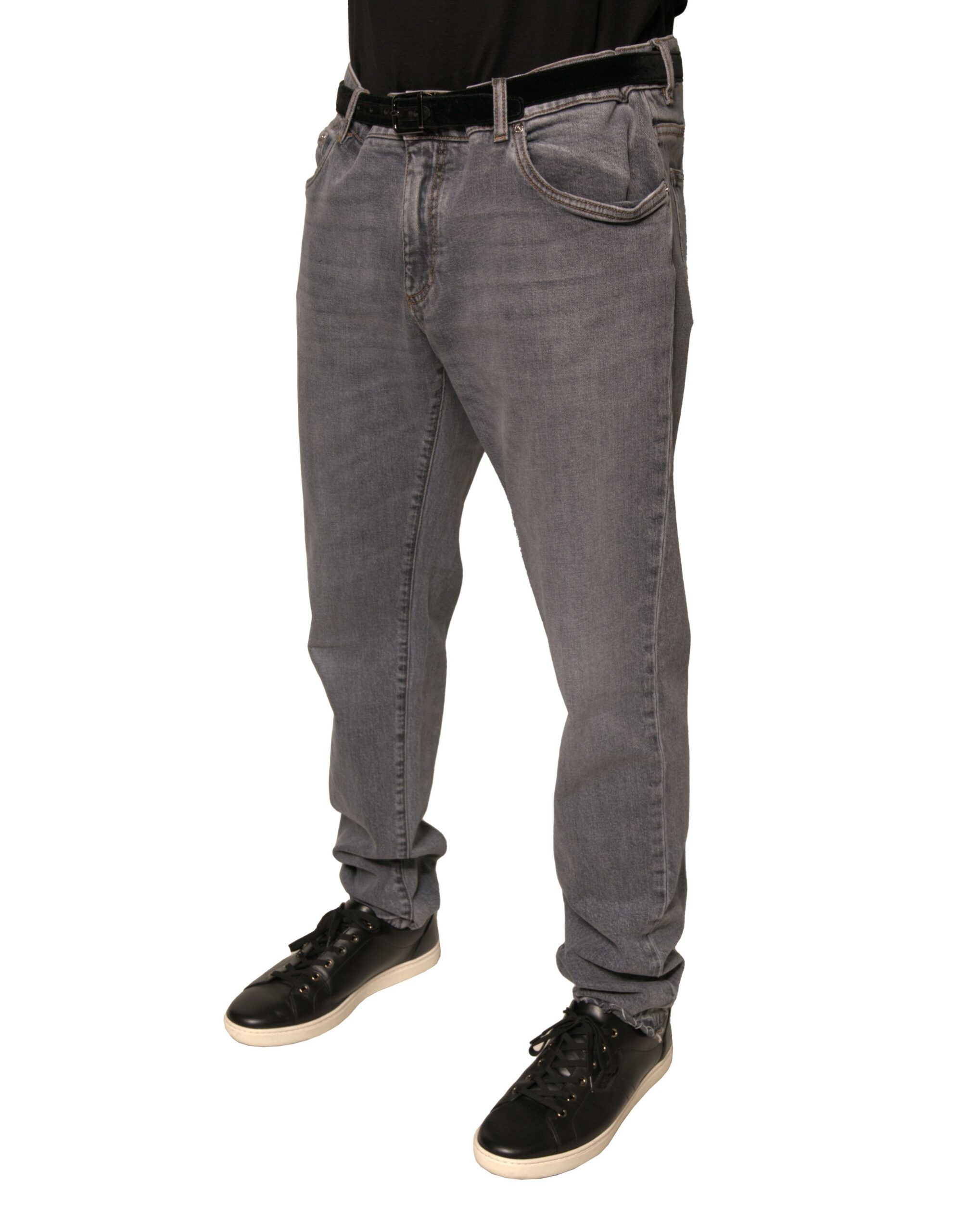Logo Cotton Stretch Skinny Denim Men's Jeans (Pre-Owned) - Dolce & Gabbana - Modalova