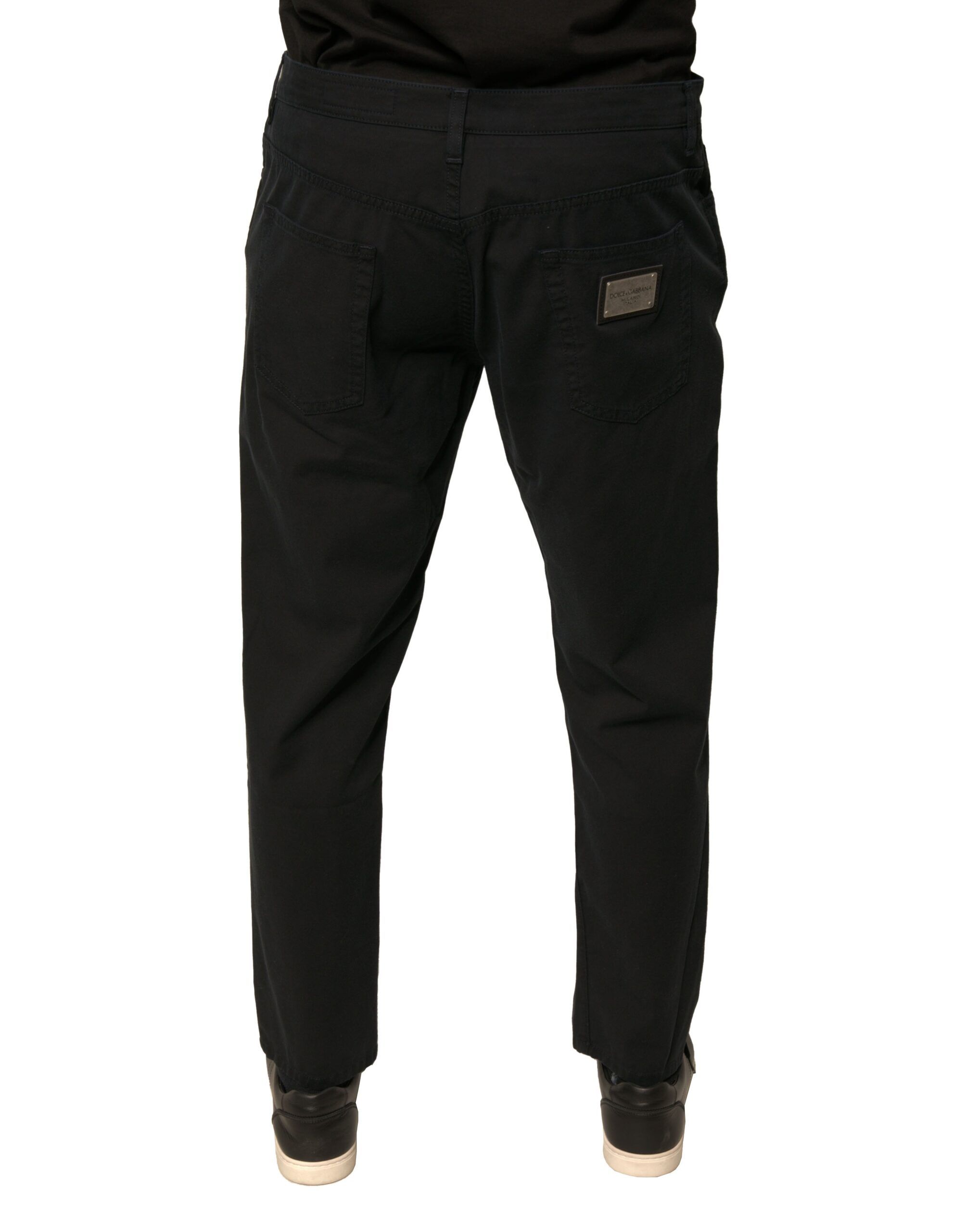 Logo Cotton Stretch Skinny Denim Men's Jeans (Pre-Owned) - Dolce & Gabbana - Modalova