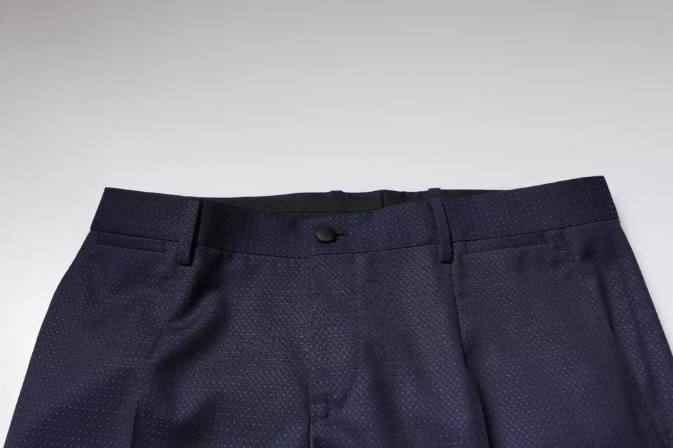 Dark Cotton Men Dress Men's Pants - Dolce & Gabbana - Modalova