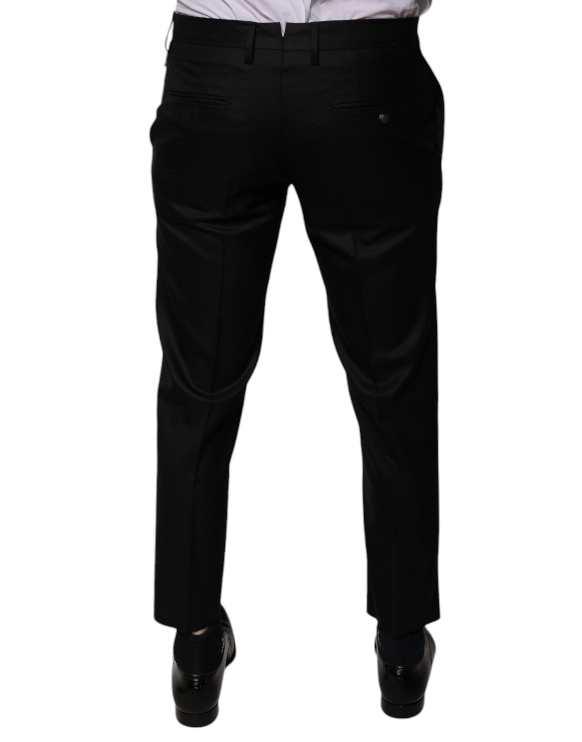 Wool Tapered Formal Dress Men's Pants - Dolce & Gabbana - Modalova