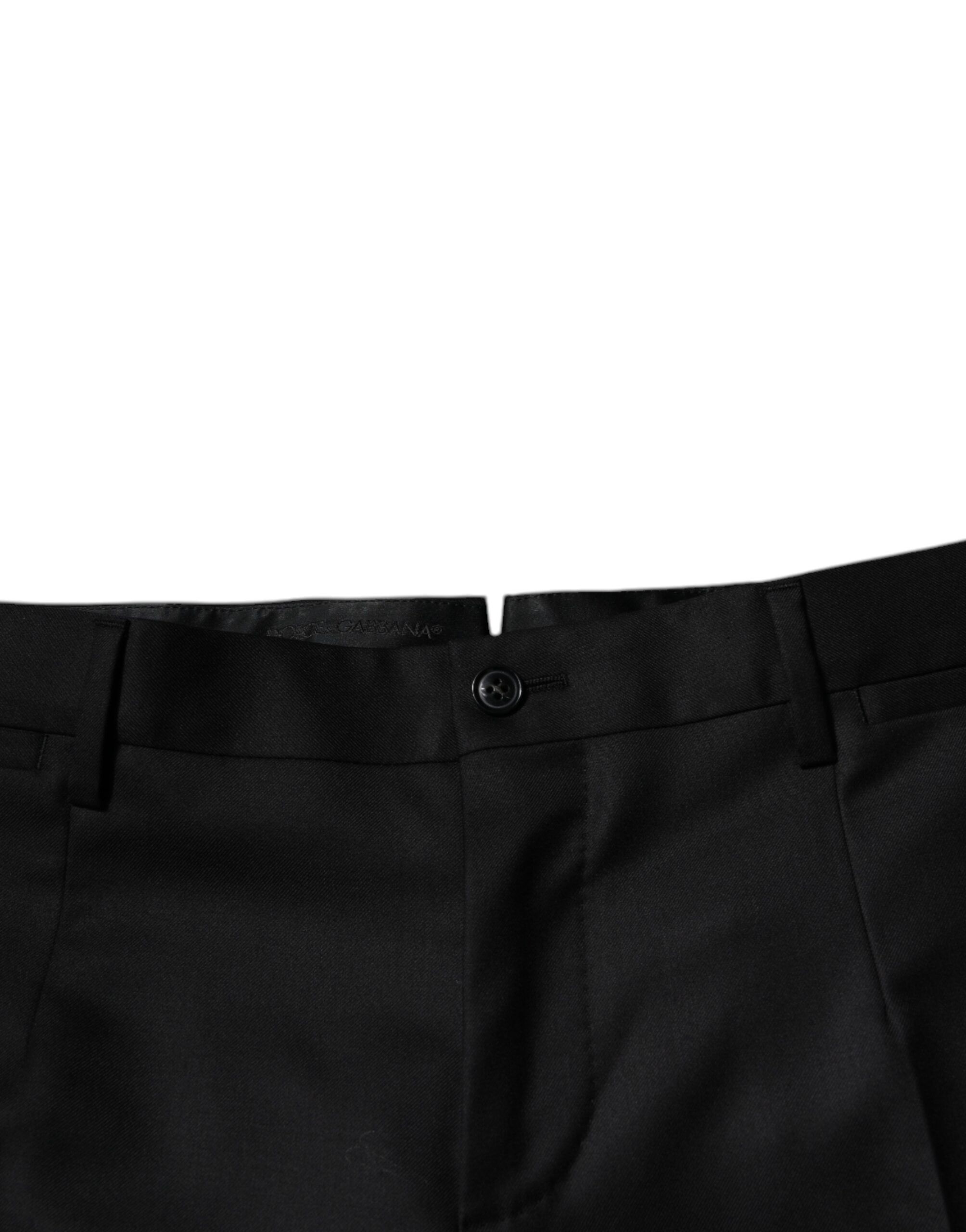 Wool Tapered Formal Dress Men's Pants - Dolce & Gabbana - Modalova