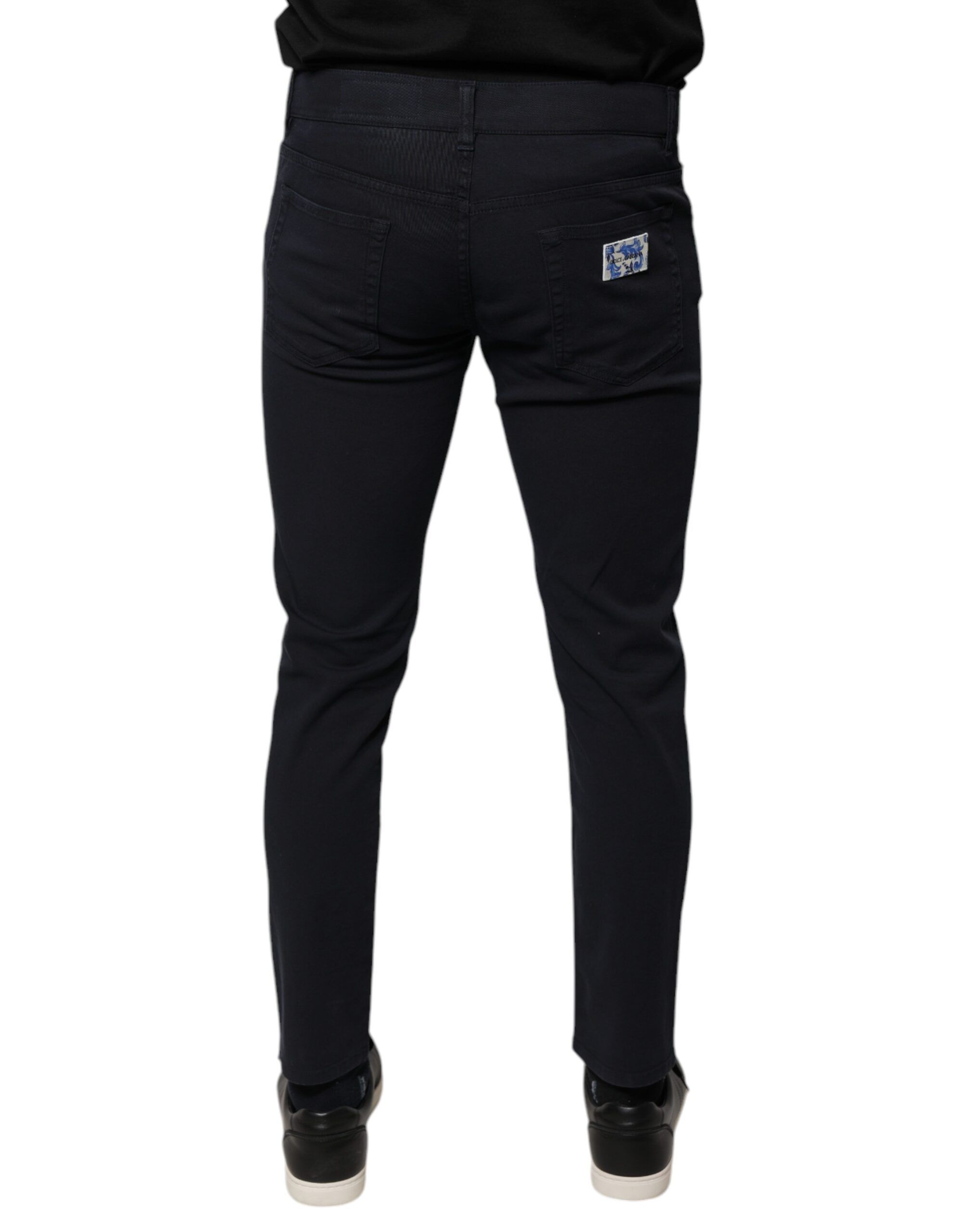 Logo Cotton Stretch Skinny Denim Men's Jeans (Pre-Owned) - Dolce & Gabbana - Modalova