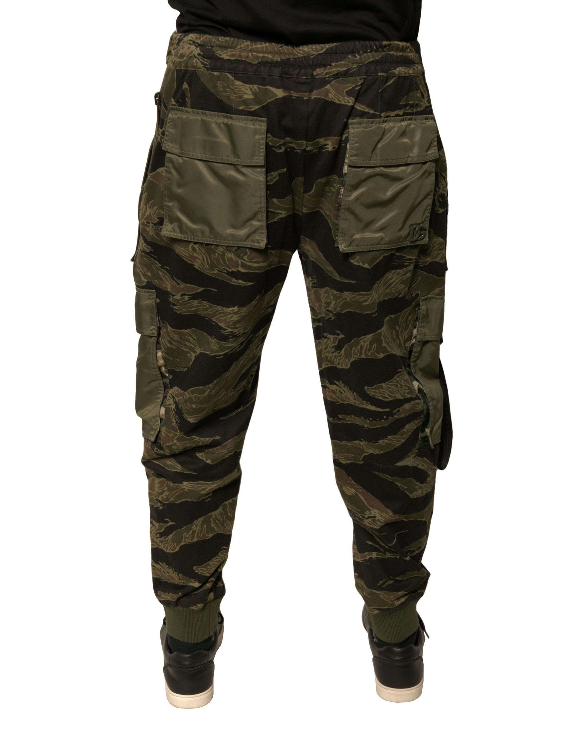 Cotton Jogger Cargo Men's Pants - Dolce & Gabbana - Modalova