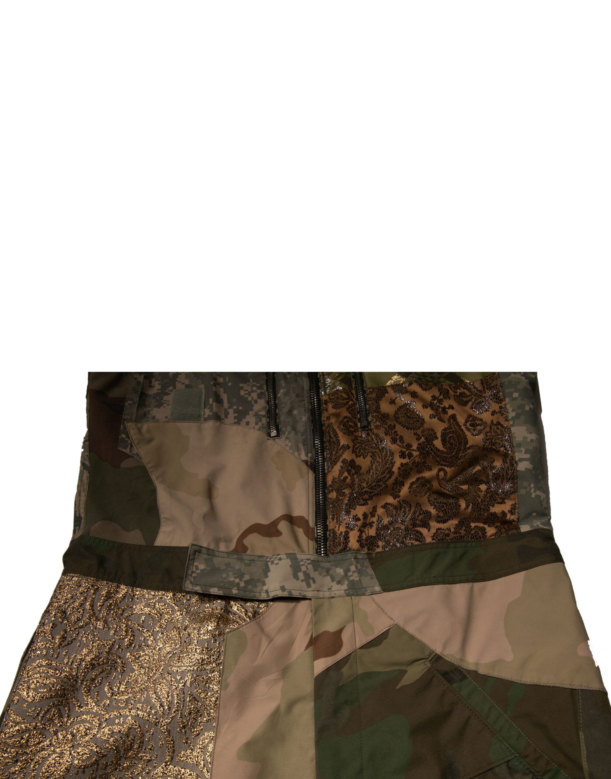 Patchwork Camouflage Overall Men's Pants - Dolce & Gabbana - Modalova