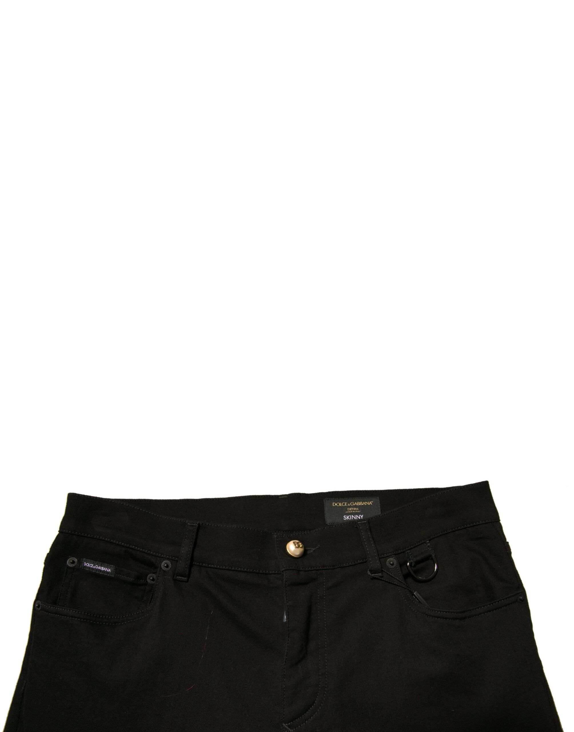 Logo Cotton Stretch Skinny Denim Men's Jeans (Pre-Owned) - Dolce & Gabbana - Modalova