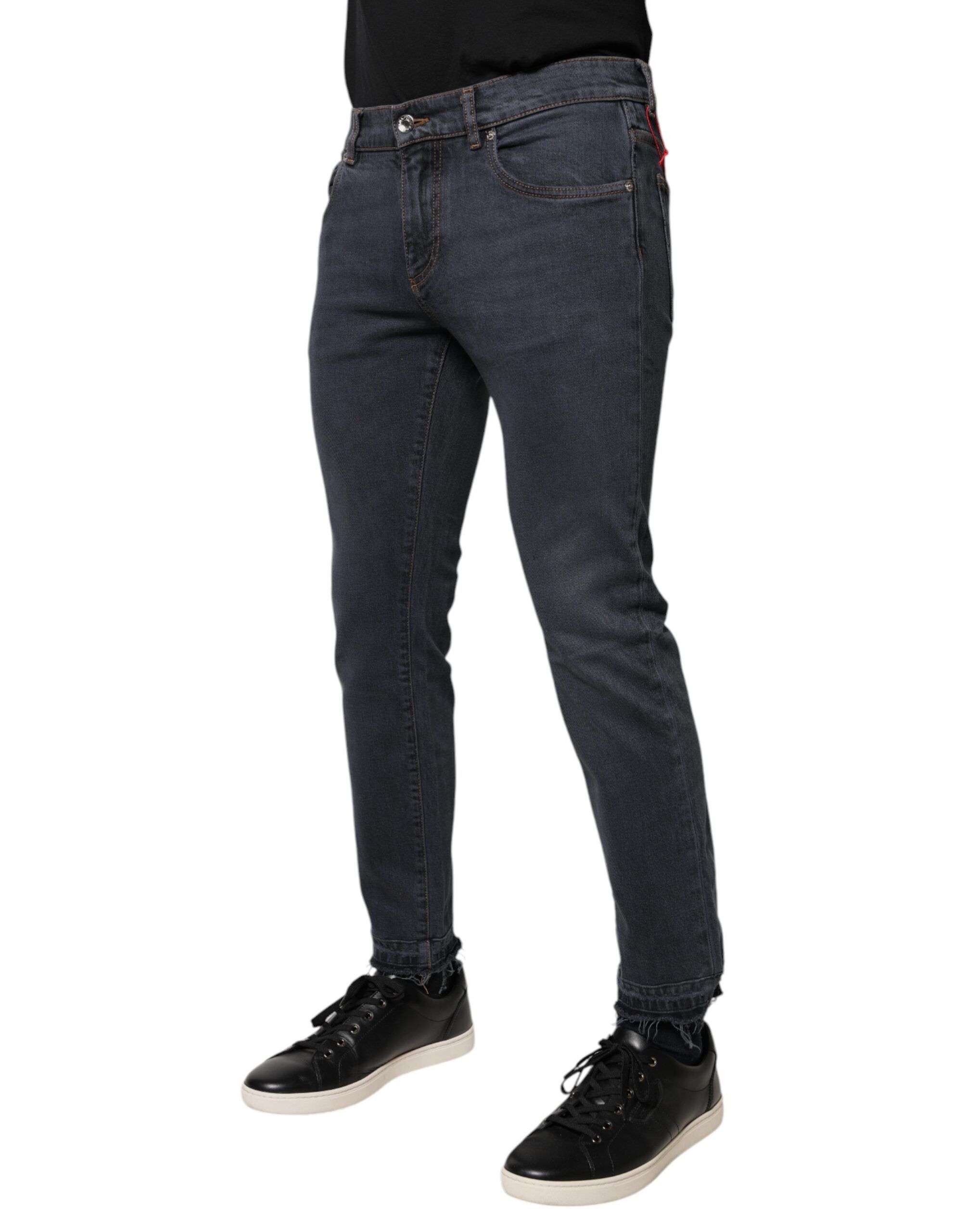 Cotton Skinny Denim Men's Jeans - Dolce & Gabbana - Modalova