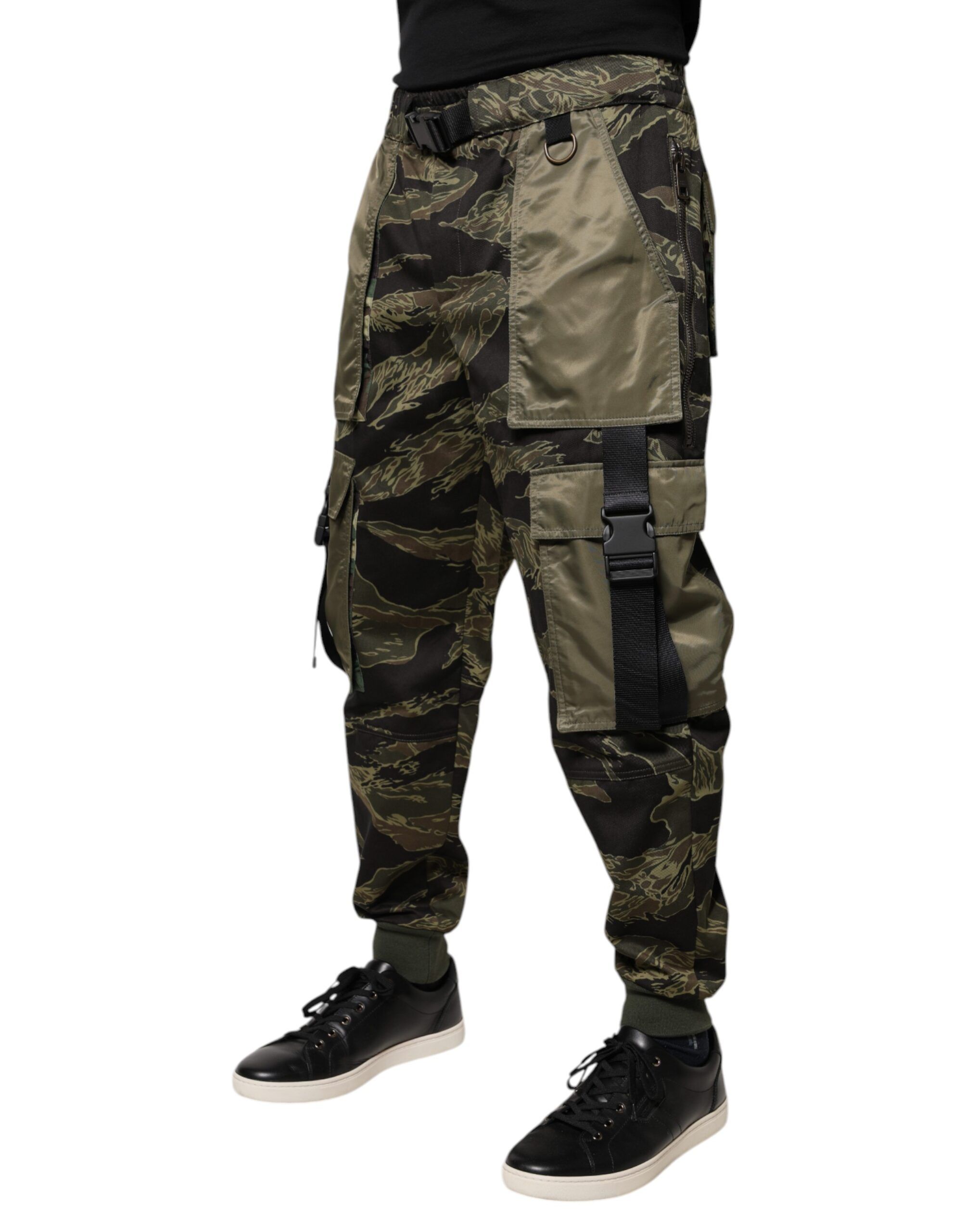Cotton Jogger Cargo Men's Pants - Dolce & Gabbana - Modalova