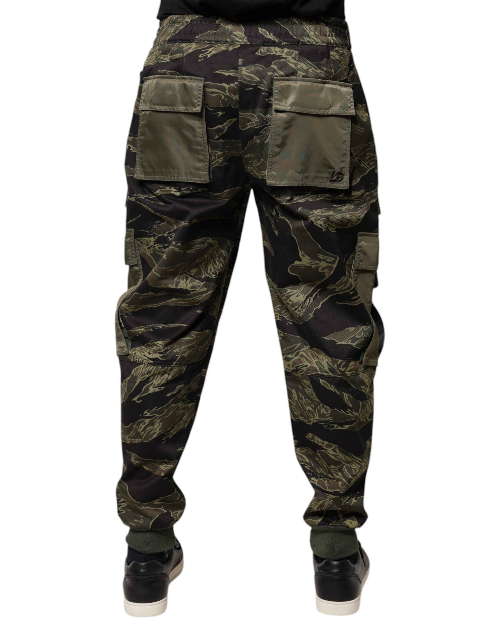 Cotton Jogger Cargo Men's Pants - Dolce & Gabbana - Modalova