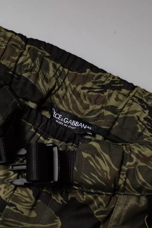 Cotton Jogger Cargo Men's Pants - Dolce & Gabbana - Modalova