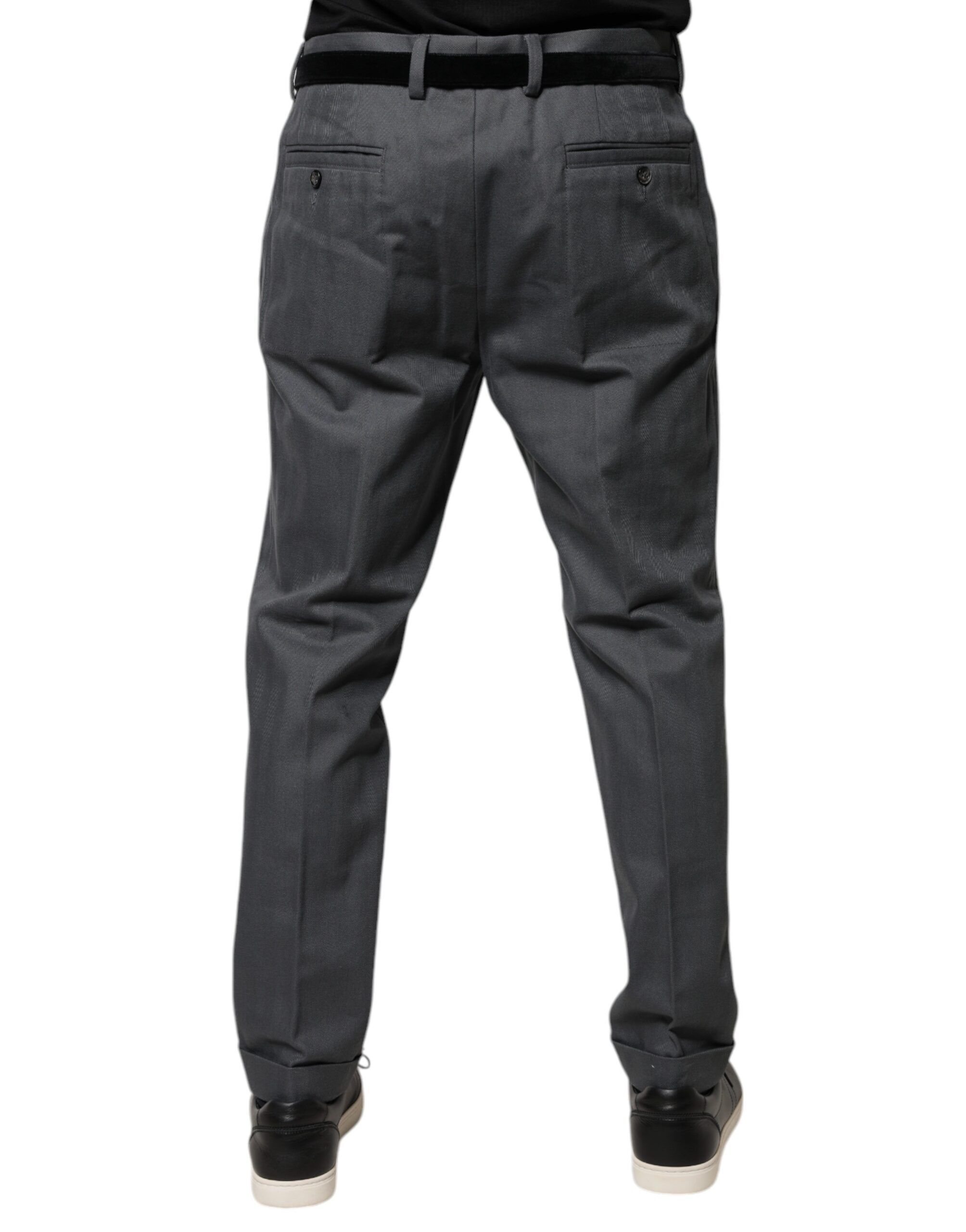 Tapered Formal Dress Men's Pants - Dolce & Gabbana - Modalova