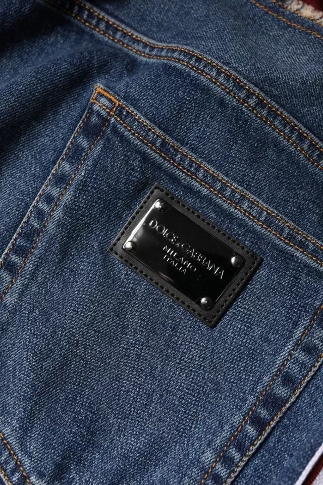 Cotton Stretch Straight Denim Men's Jeans (Pre-Owned) - Dolce & Gabbana - Modalova