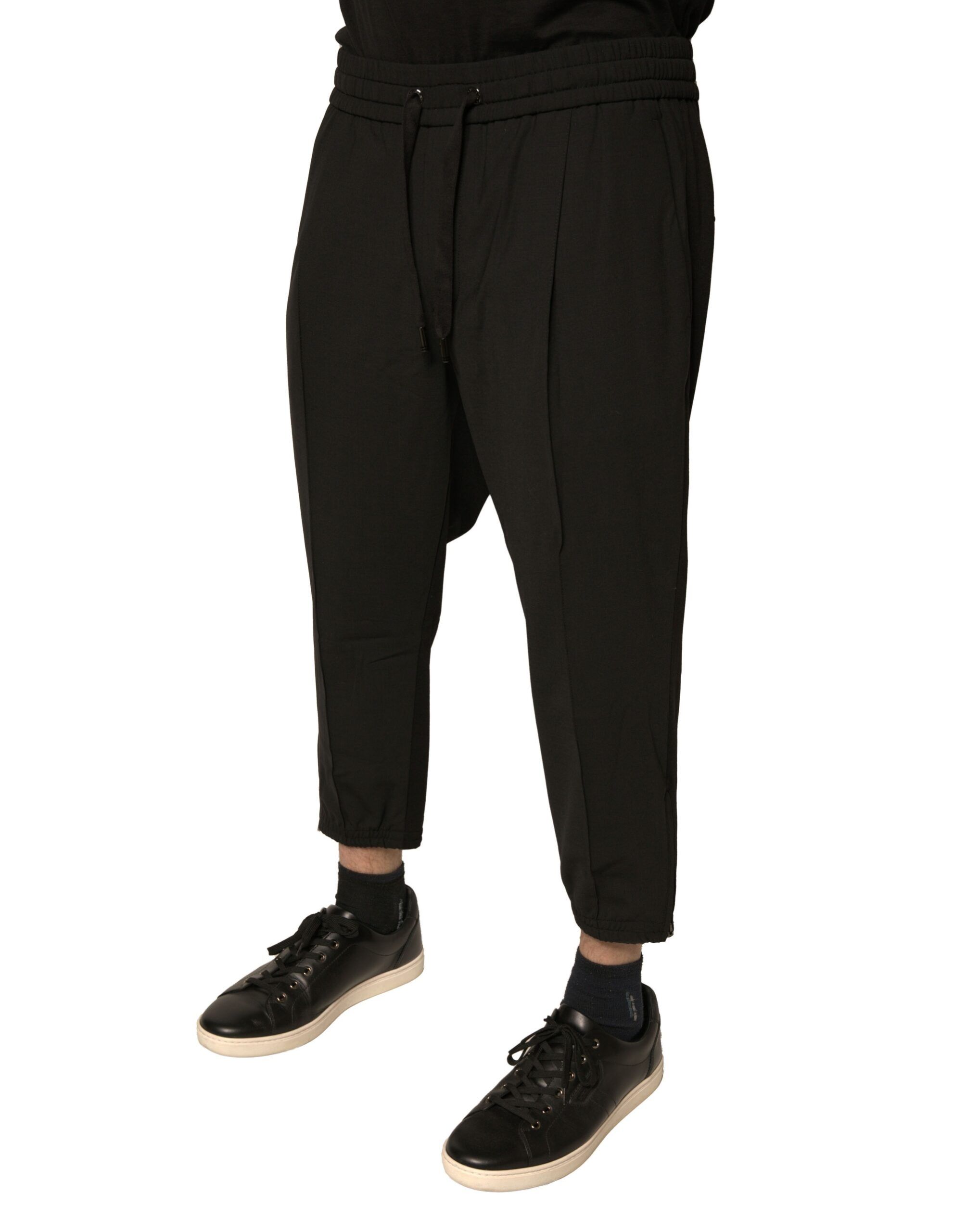 Wool Jogger Jogging Men's Pants - Dolce & Gabbana - Modalova