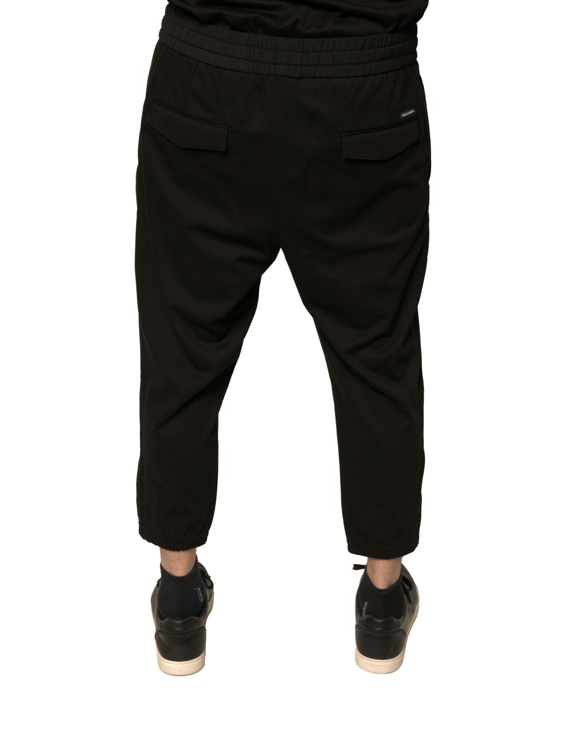 Wool Jogger Jogging Men's Pants - Dolce & Gabbana - Modalova