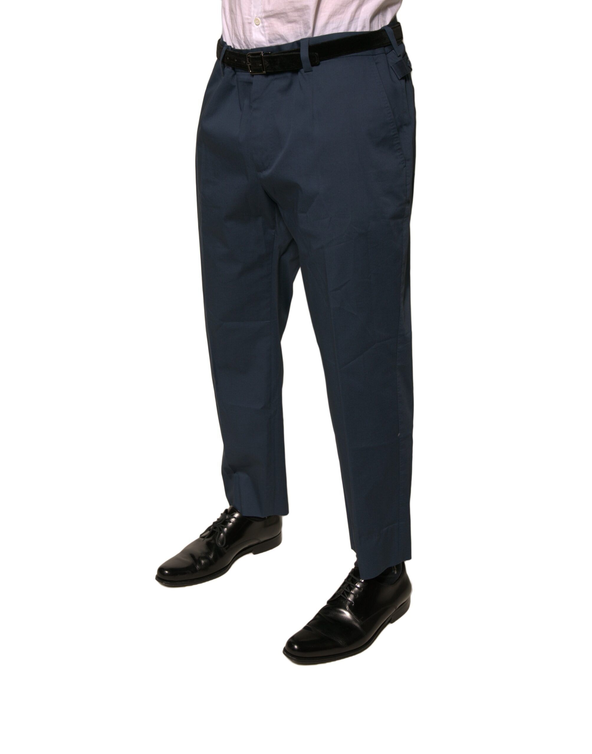 Cotton Men Skinny Dress Men's Pants - Dolce & Gabbana - Modalova