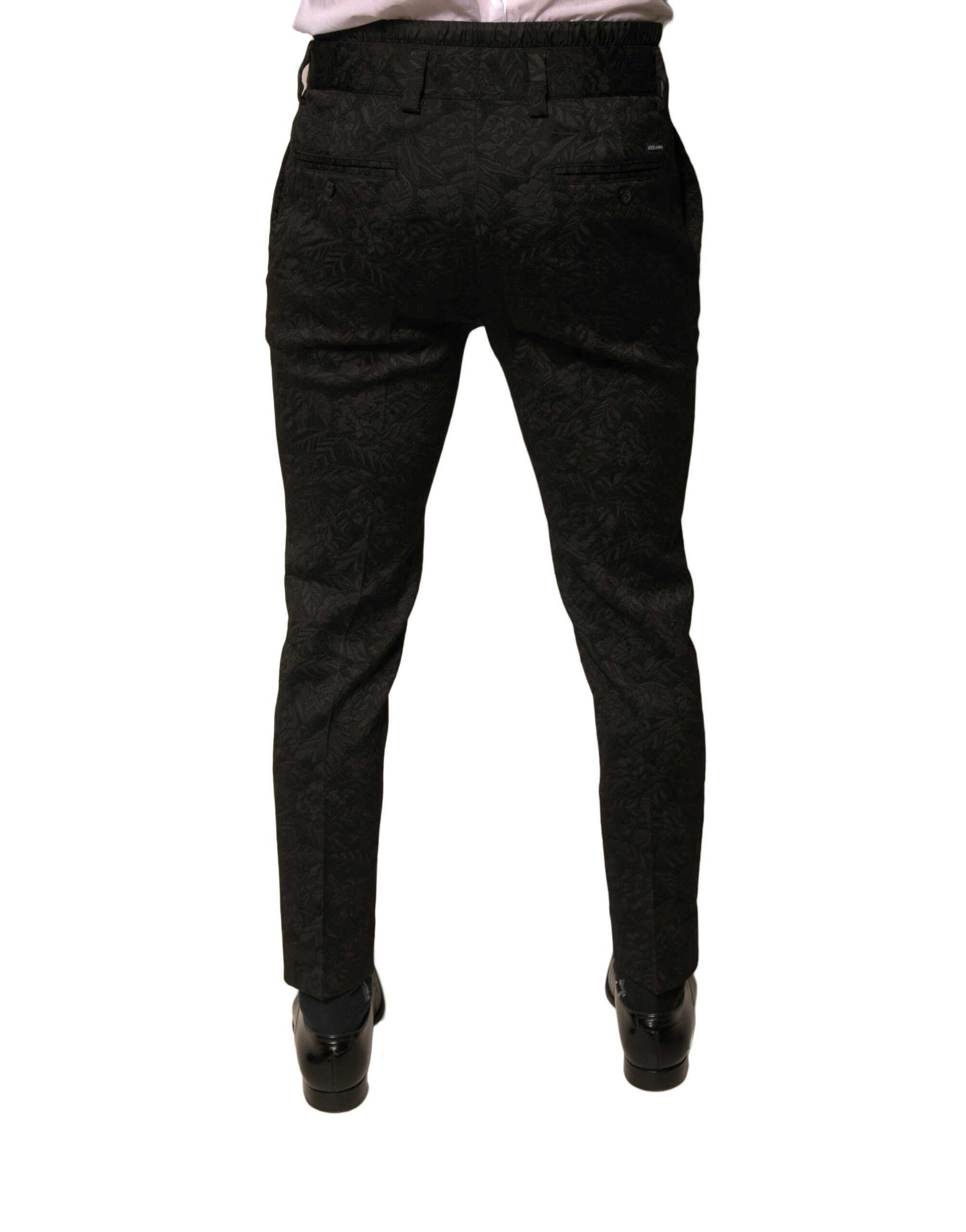 Brocade Polyester Skinny Men Dress Men's Pants - Dolce & Gabbana - Modalova