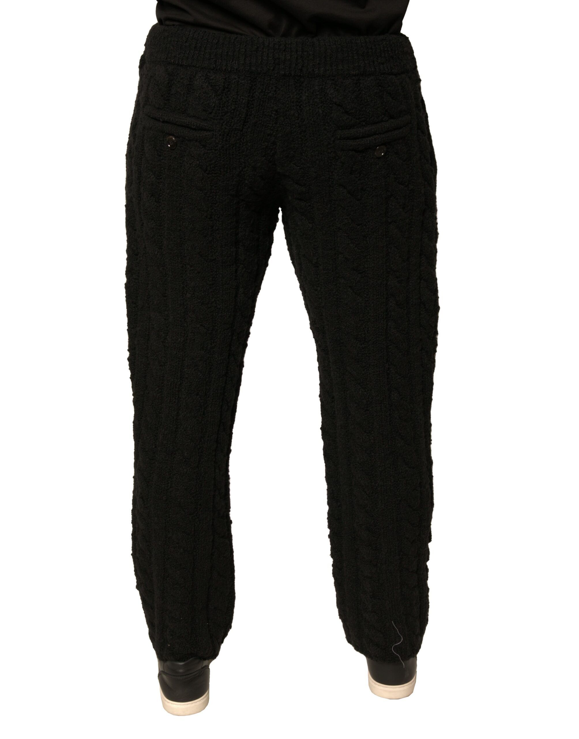 Wool Knitted Skinny Men's Pants - Dolce & Gabbana - Modalova