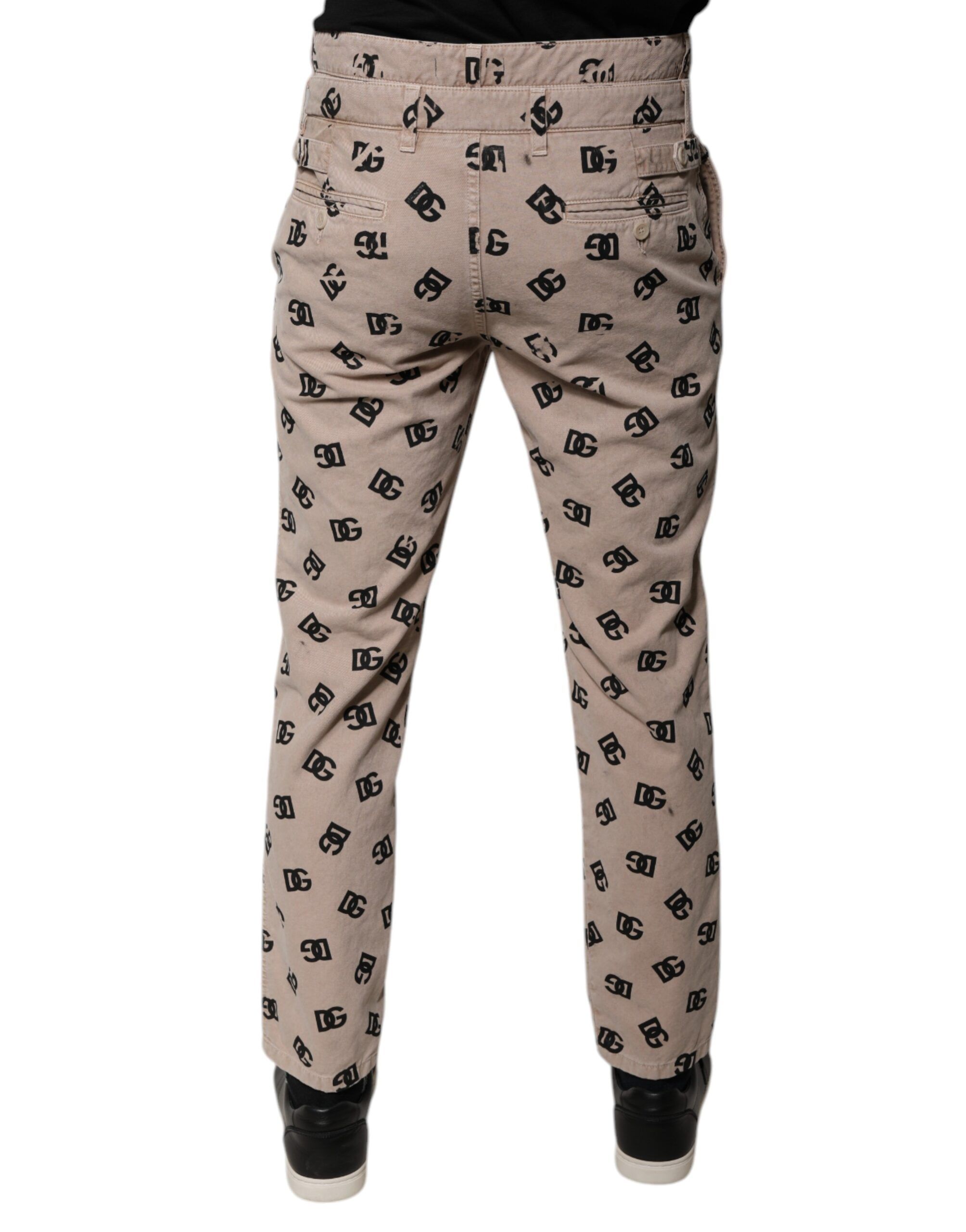 Logo Cotton Skinny Denim Men's Jeans - Dolce & Gabbana - Modalova