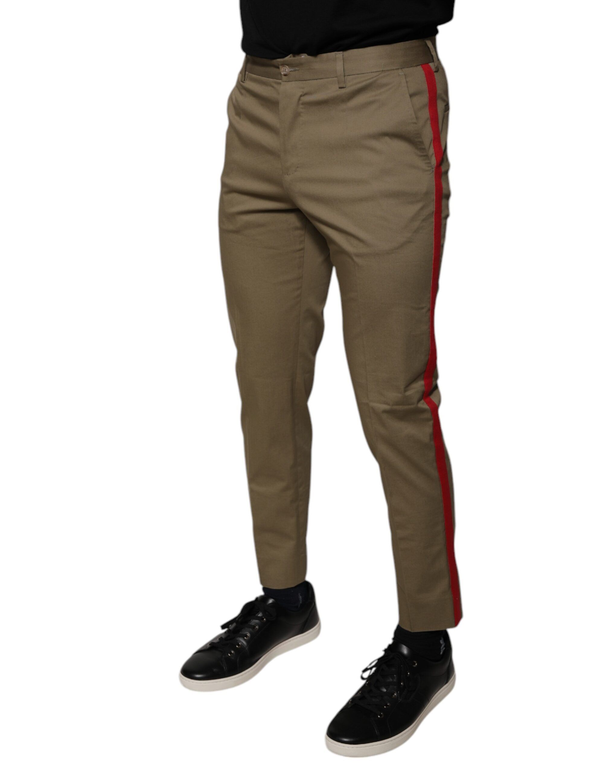 Logo Men Casual Tapered Men's Pants - Dolce & Gabbana - Modalova