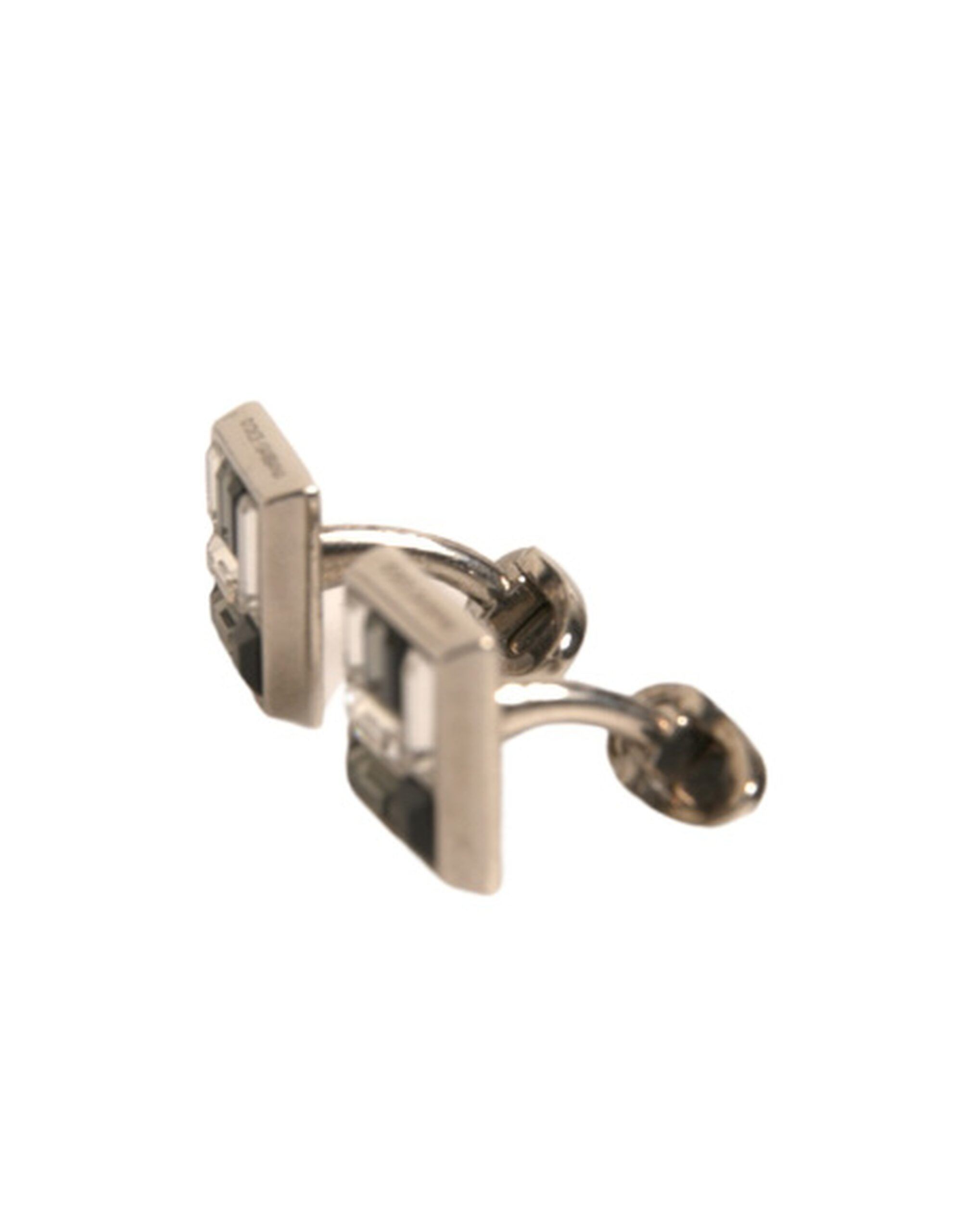 Plated Brass Pin Crystal Men's Cufflinks (Pre-Owned) - Dolce & Gabbana - Modalova