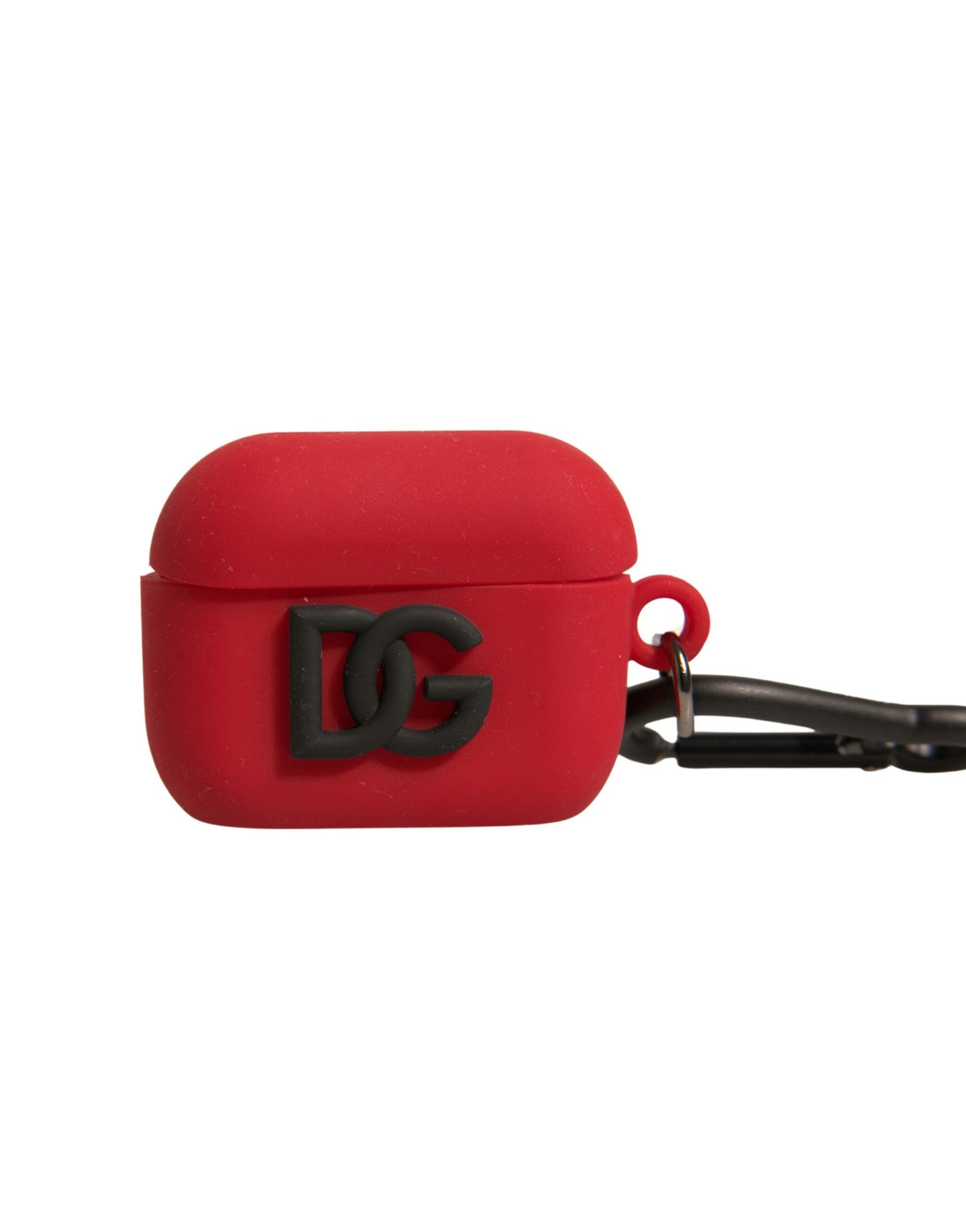 Silicone Rubber Logo Embossed Airpods Case - Dolce & Gabbana - Modalova