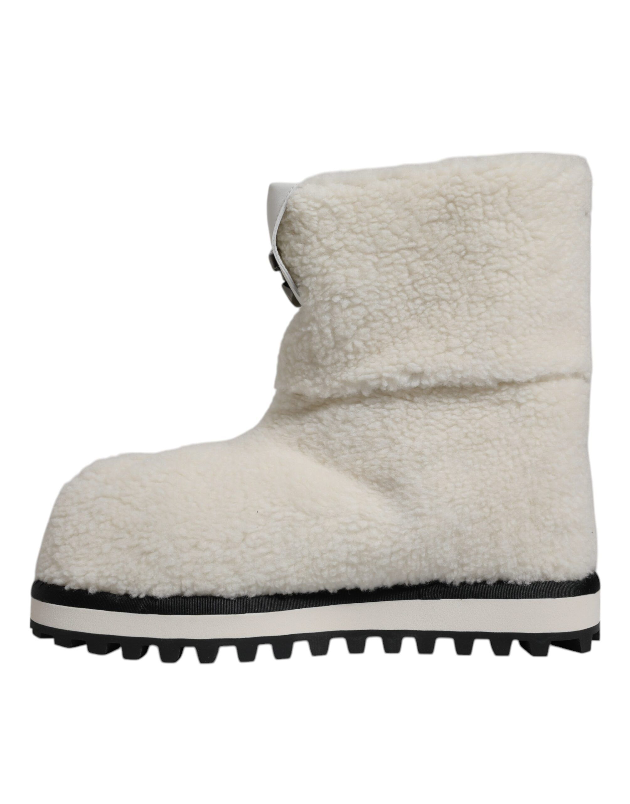 Plush Logo Padded Mid Calf Boots Men's Shoes - Dolce & Gabbana - Modalova