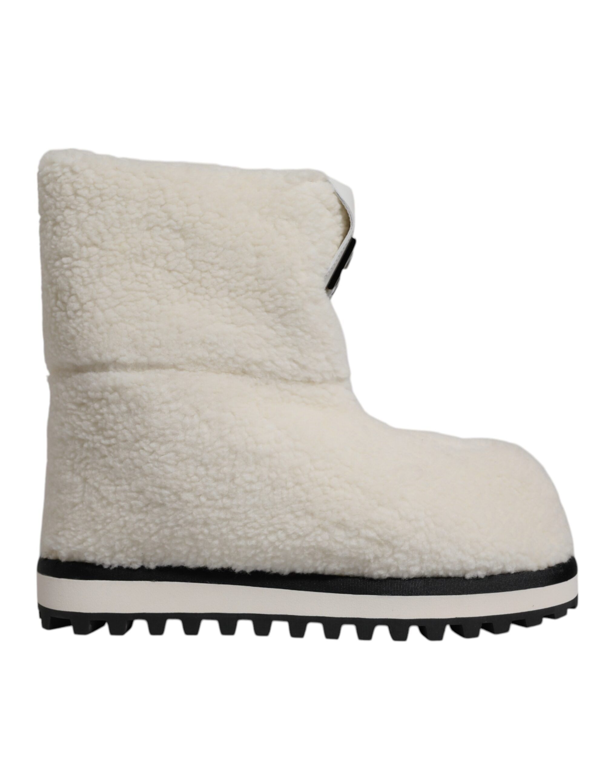 Plush Logo Padded Mid Calf Boots Men's Shoes - Dolce & Gabbana - Modalova