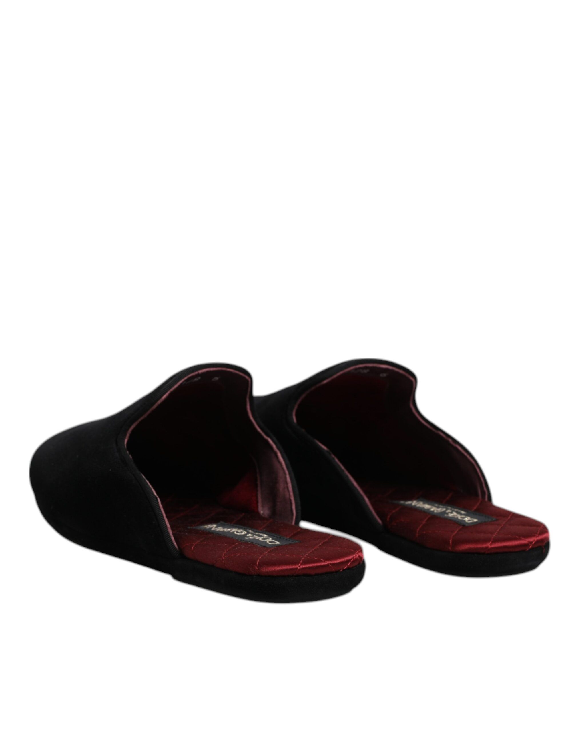 Viscose Velvet Slides Flat Slipper Men's Shoes (Pre-Owned) - Dolce & Gabbana - Modalova