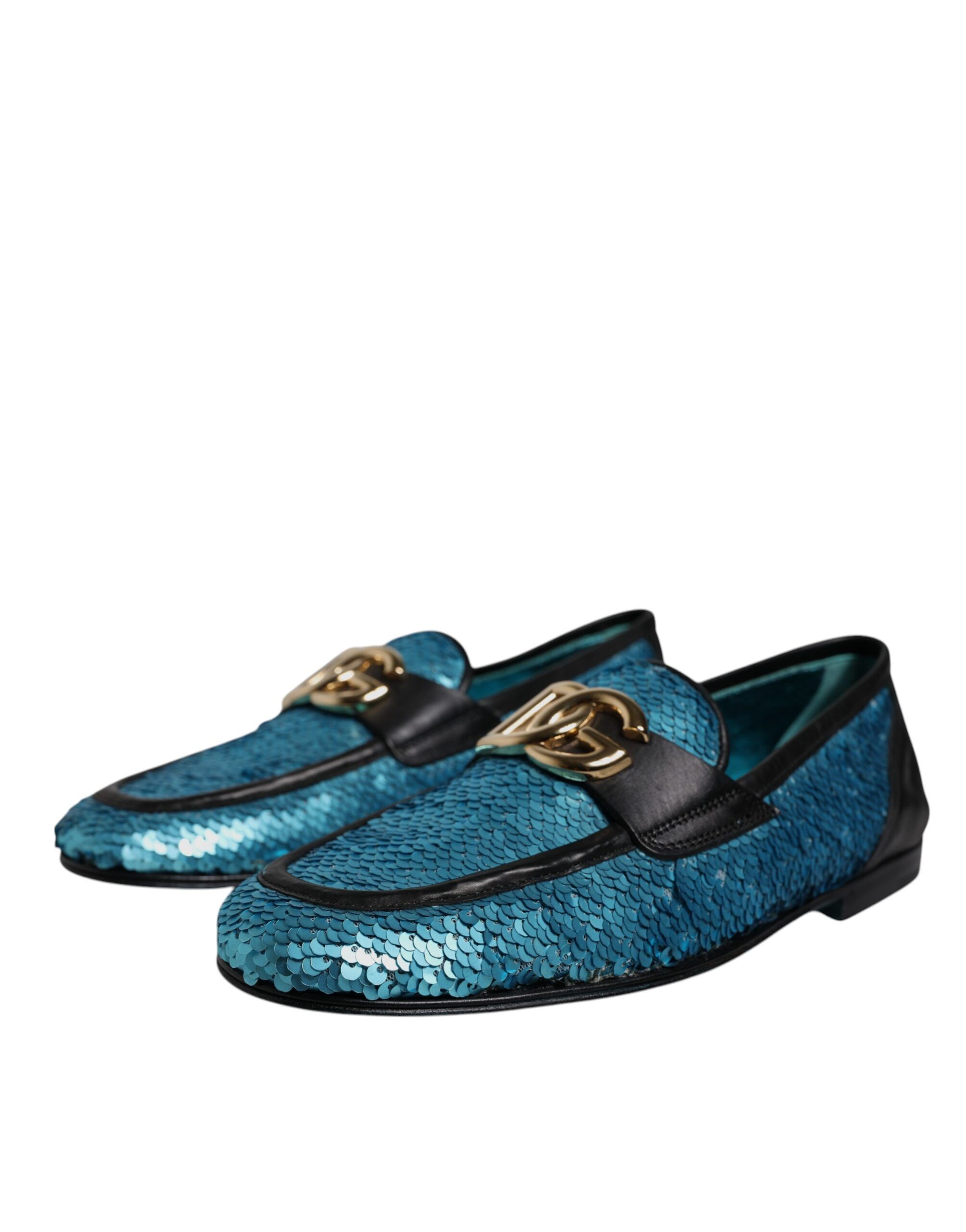 Sequined Loafers Formal Dress Men's Shoes - Dolce & Gabbana - Modalova